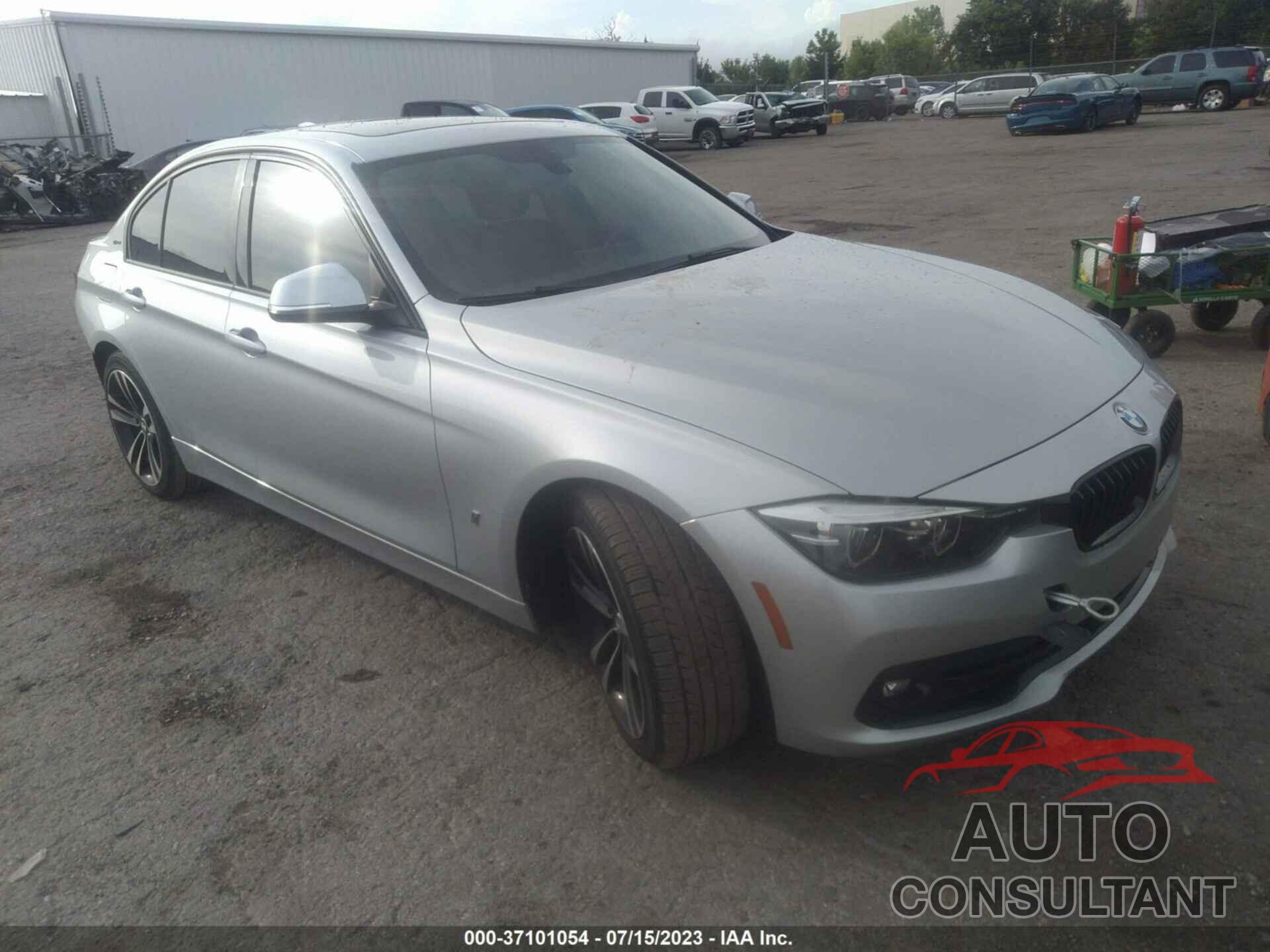 BMW 3 SERIES 2018 - WBA8E1C57JA755978