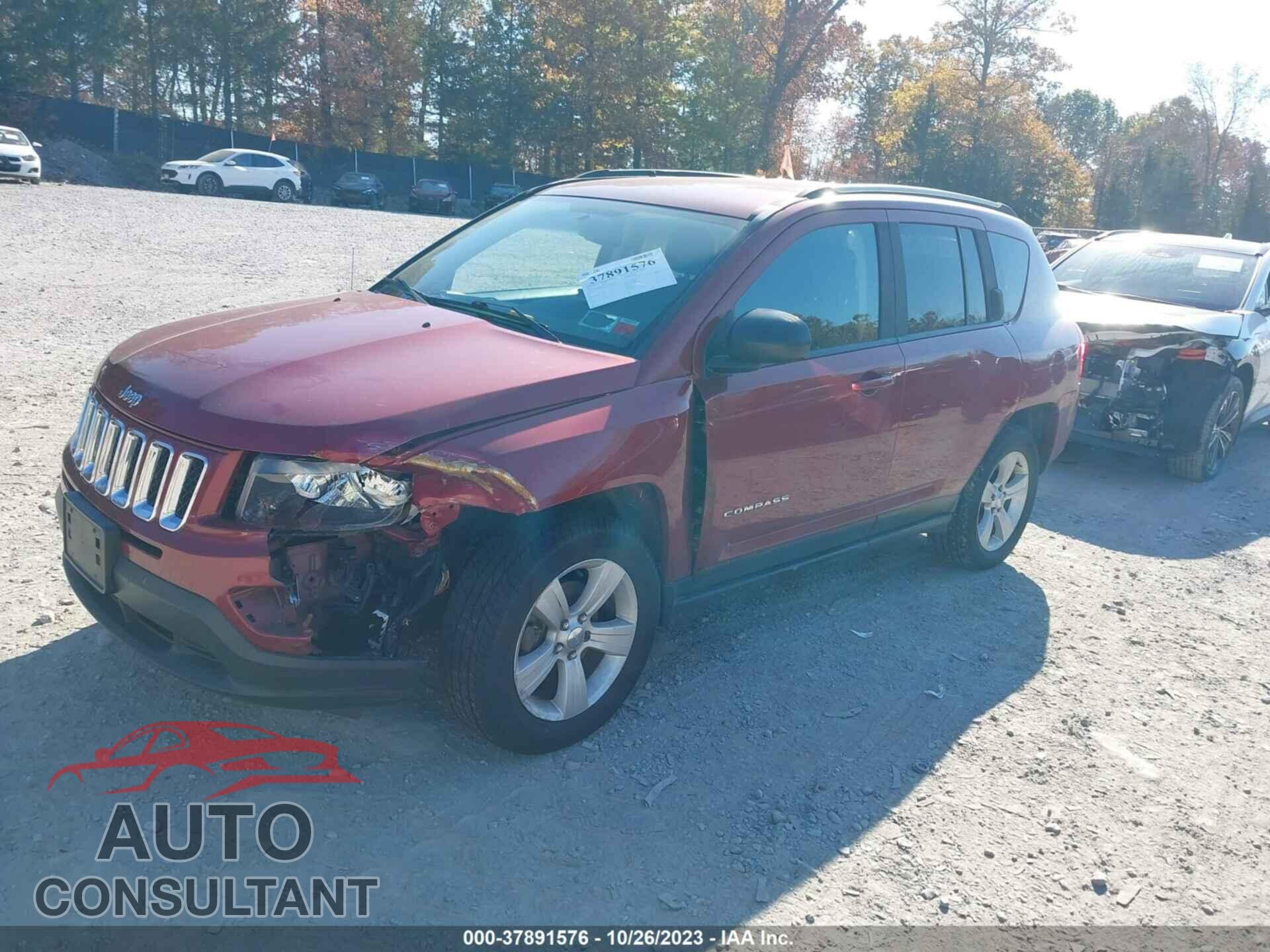 JEEP COMPASS 2016 - 1C4NJDBBXGD686821