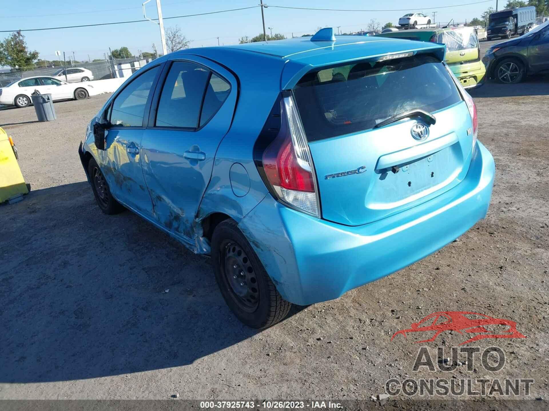 TOYOTA PRIUS C 2016 - JTDKDTB34G1120197