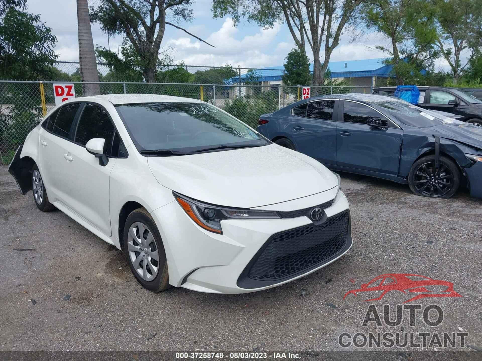 TOYOTA COROLLA 2020 - JTDEPRAE2LJ076303