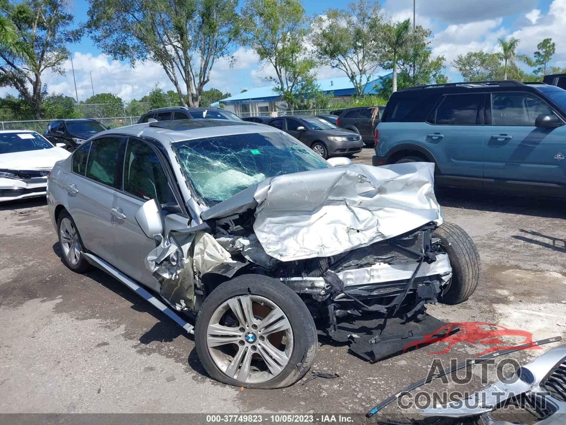 BMW 3 SERIES 2016 - WBA8E9G52GNT84917
