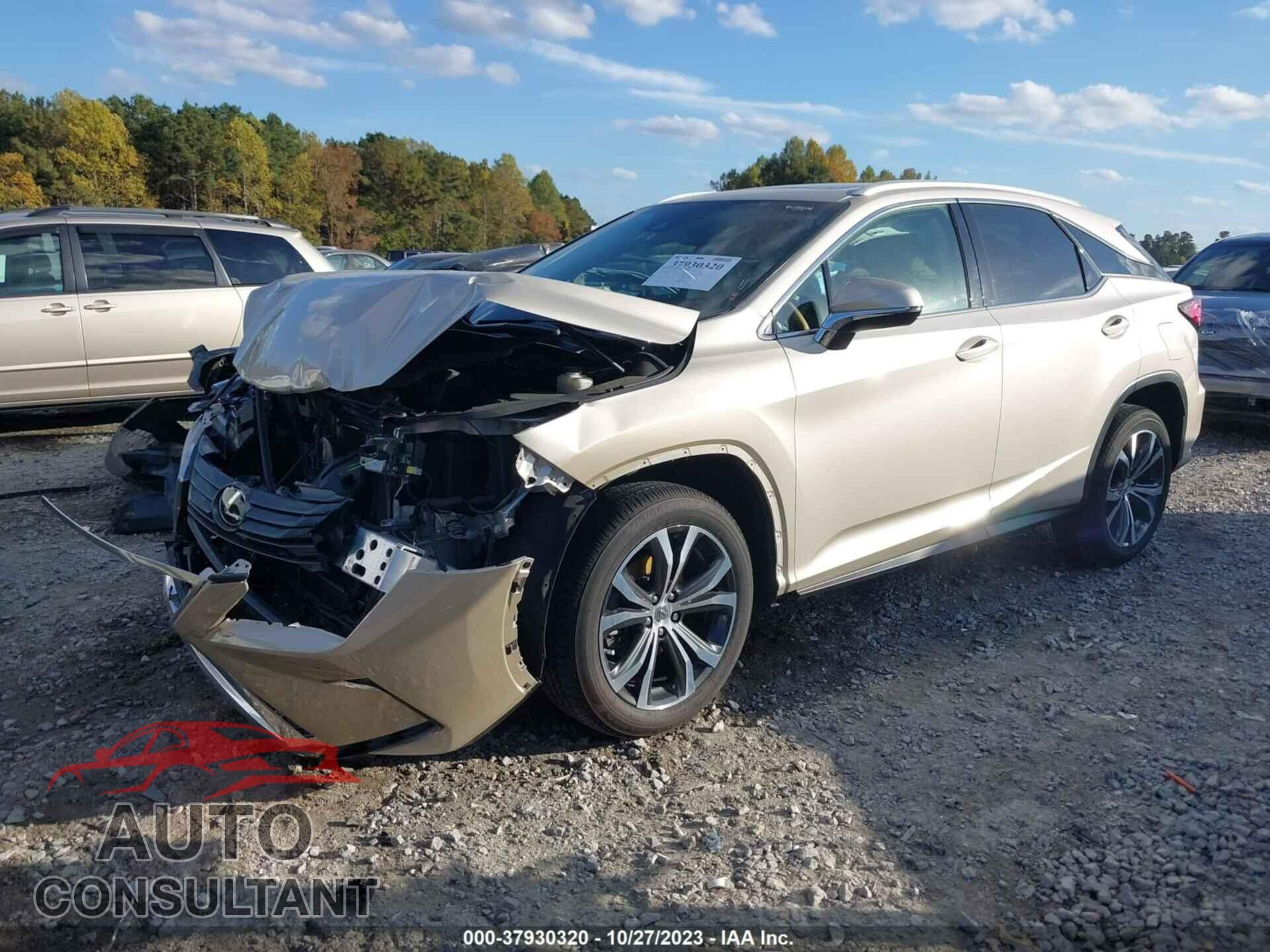 LEXUS RX 2017 - 2T2ZZMCA8HC053809