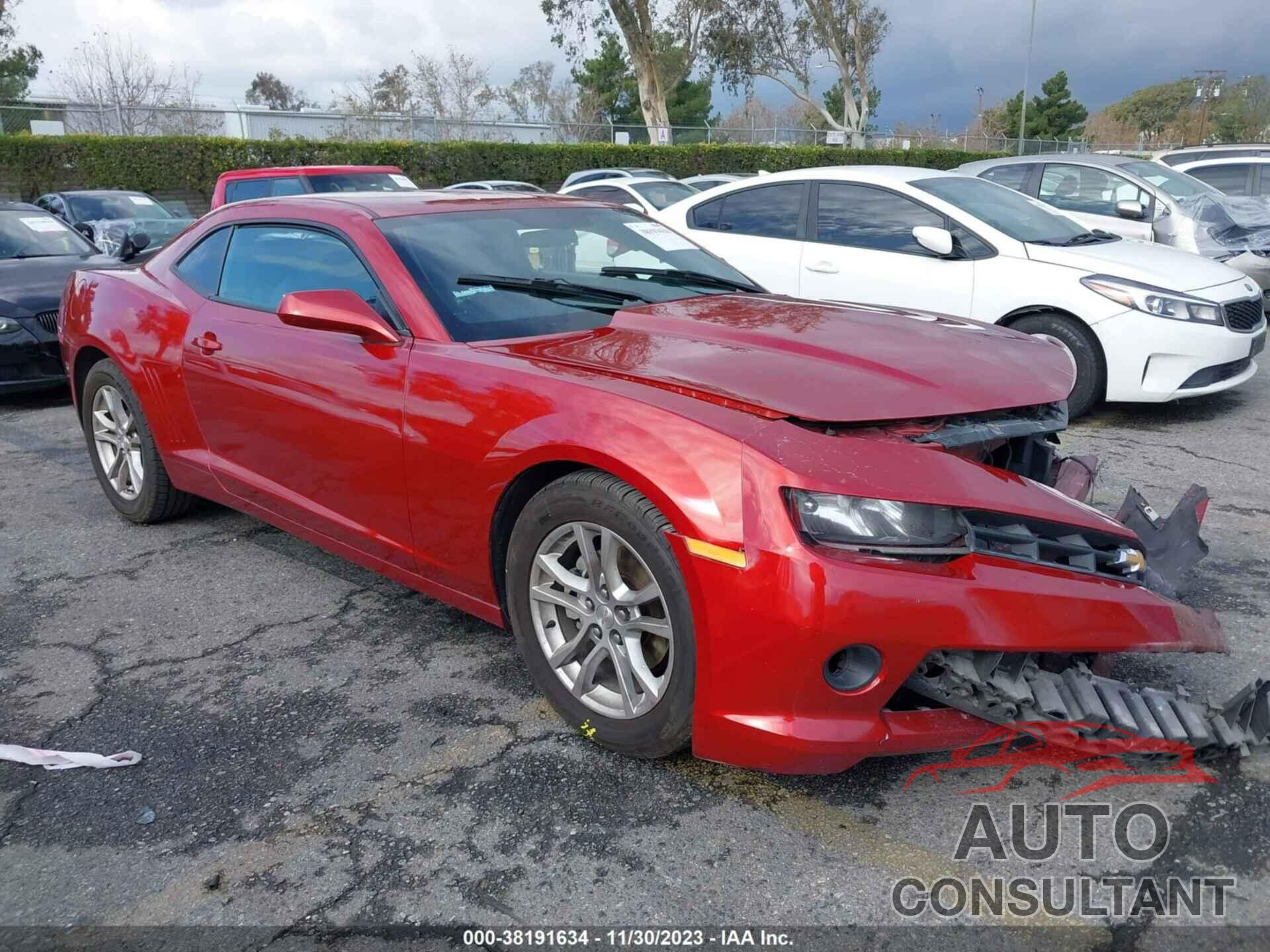 CHEVROLET CAMARO 2015 - 2G1FD1E30F9113011