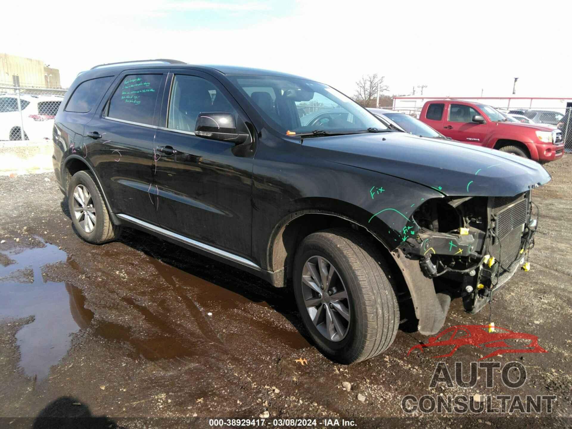 DODGE DURANGO 2016 - 1C4RDJDG9GC375001