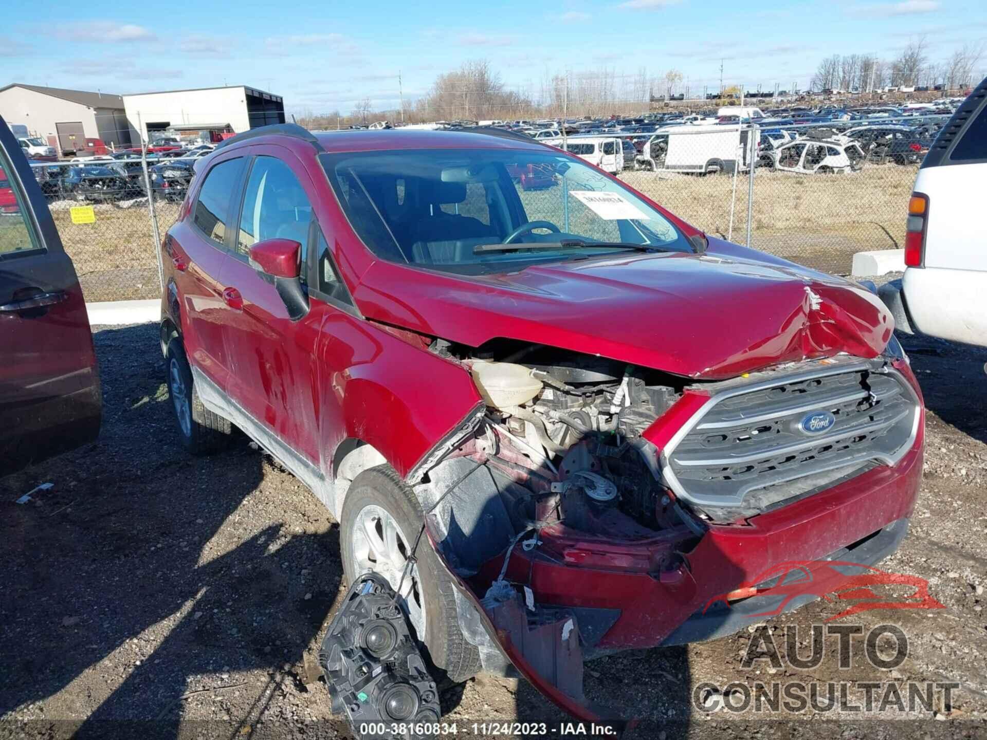 FORD ECOSPORT 2019 - MAJ6S3GL8KC271689