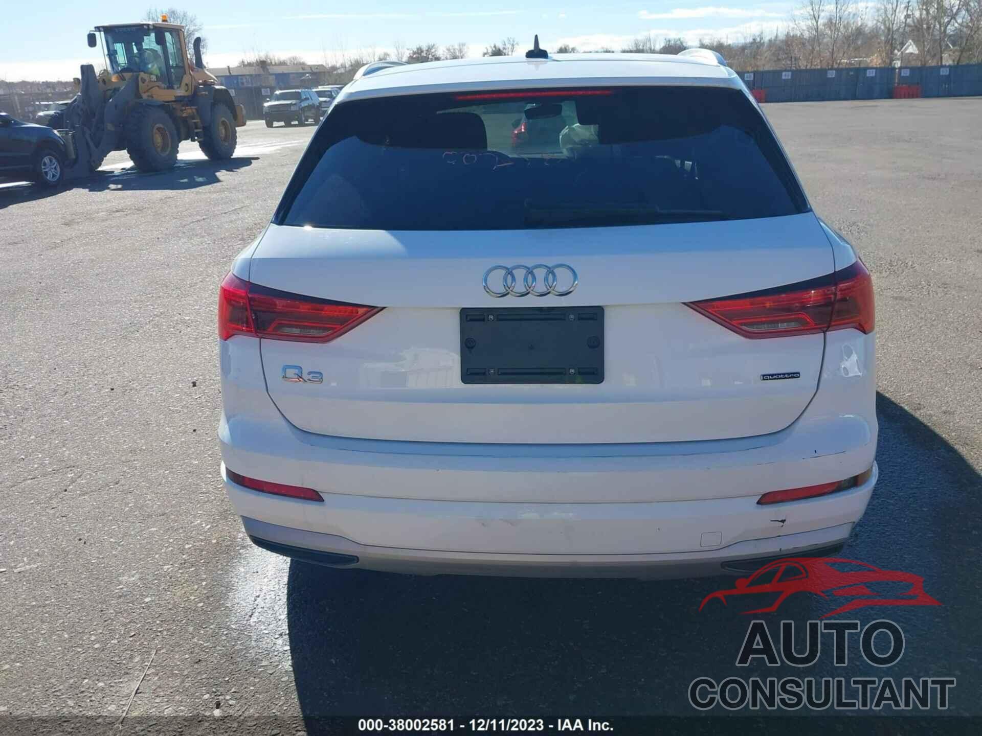 AUDI Q3 2019 - WA1AECF39K1075859