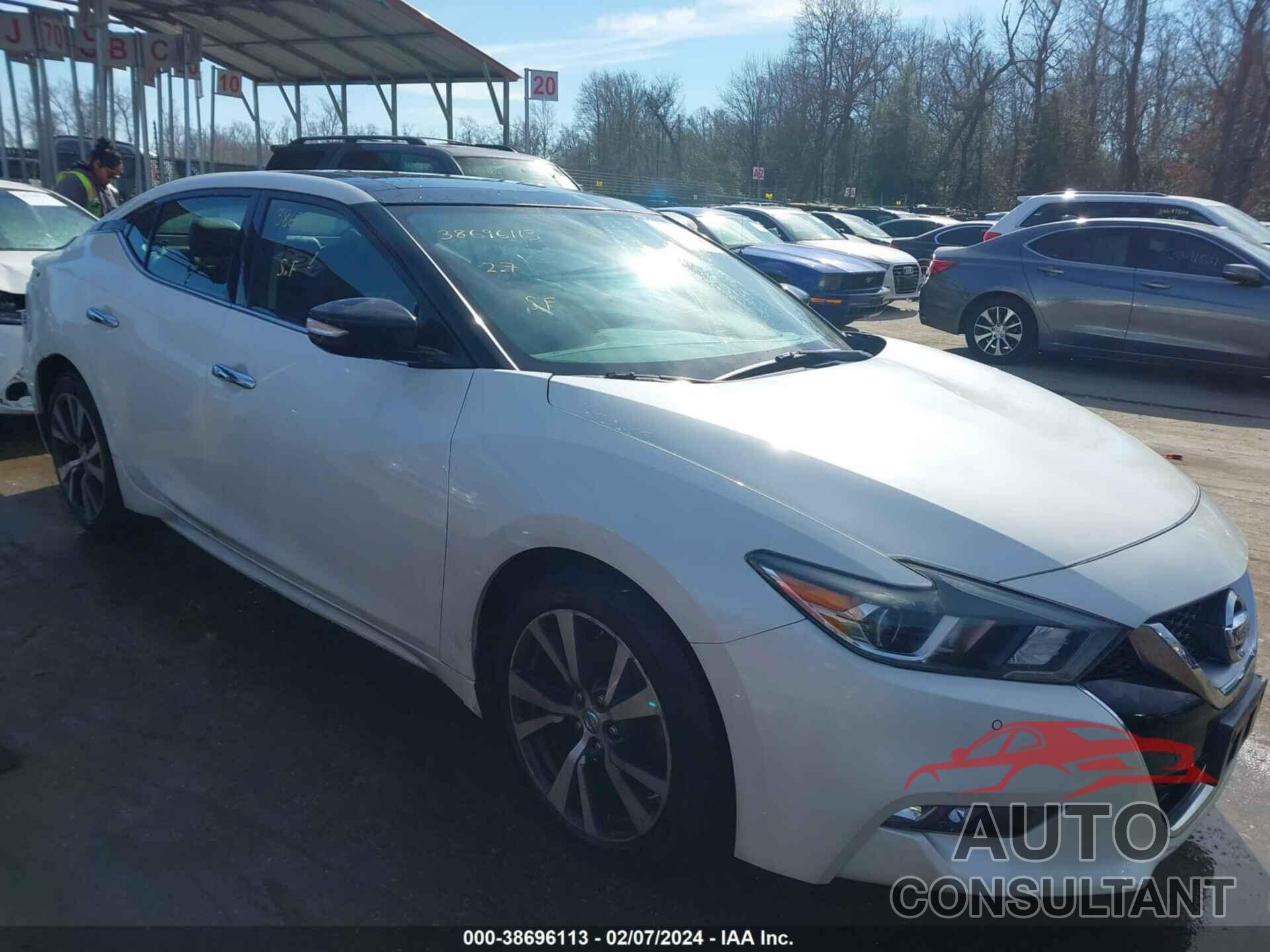 NISSAN MAXIMA 2017 - 1N4AA6AP2HC370575