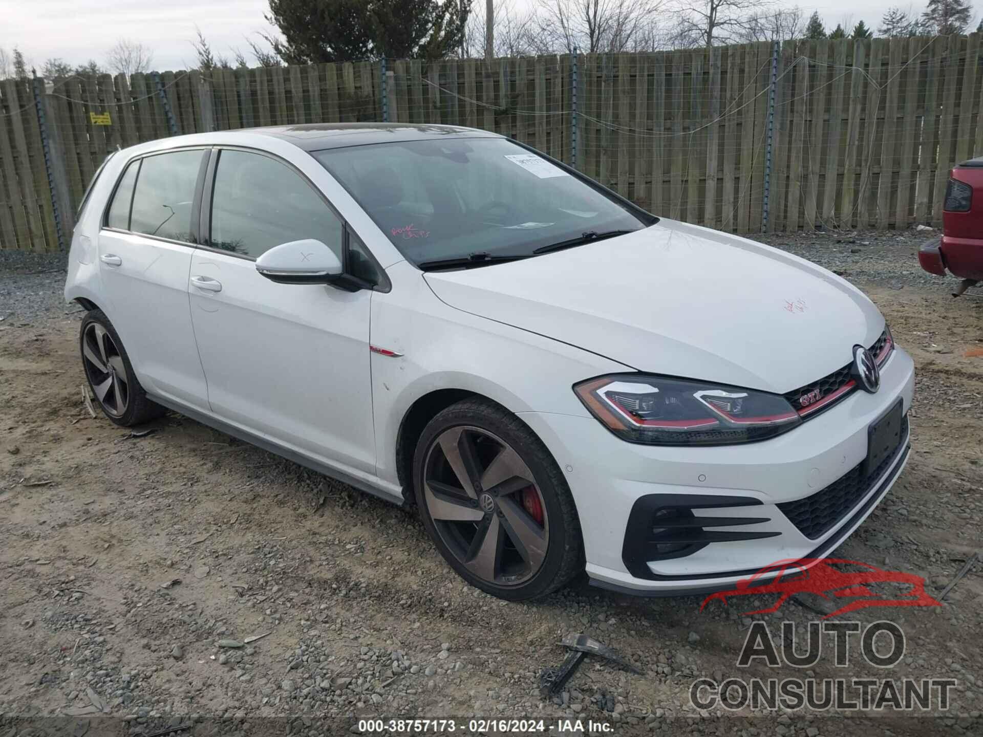 VOLKSWAGEN GOLF GTI 2020 - 3VW6T7AU8LM012861