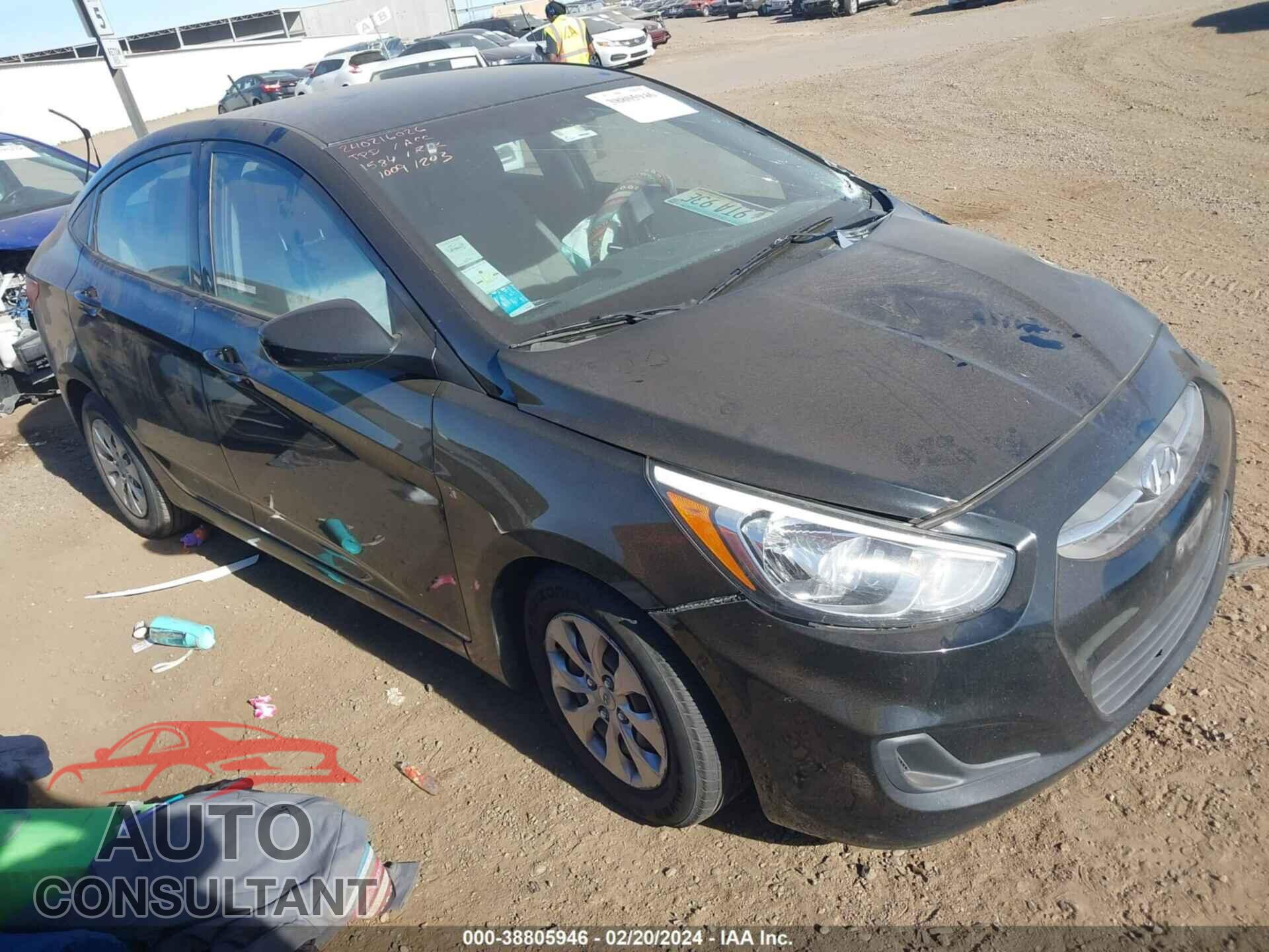 HYUNDAI ACCENT 2016 - KMHCT4AE2GU051584