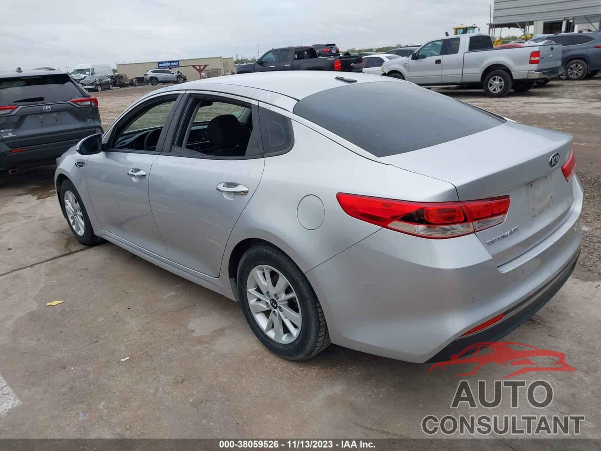 KIA OPTIMA 2016 - 5XXGT4L33GG084200