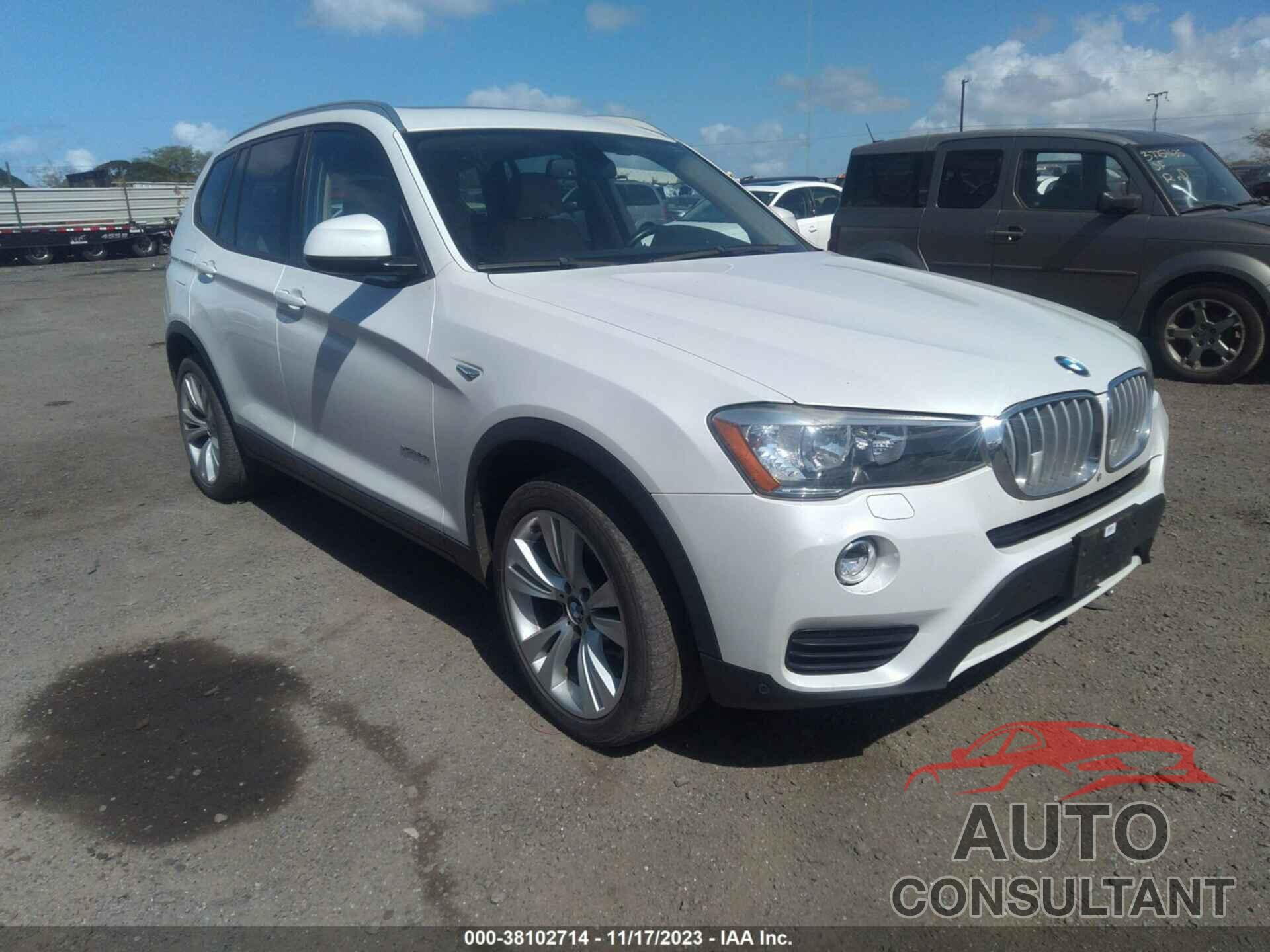 BMW X3 2016 - 5UXWX9C52G0D74218