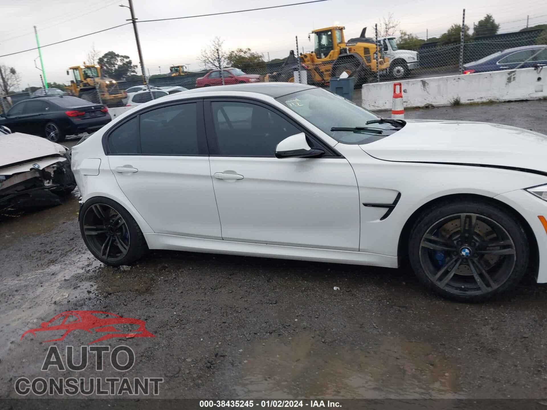 BMW M3 2017 - WBS8M9C36H5G85066