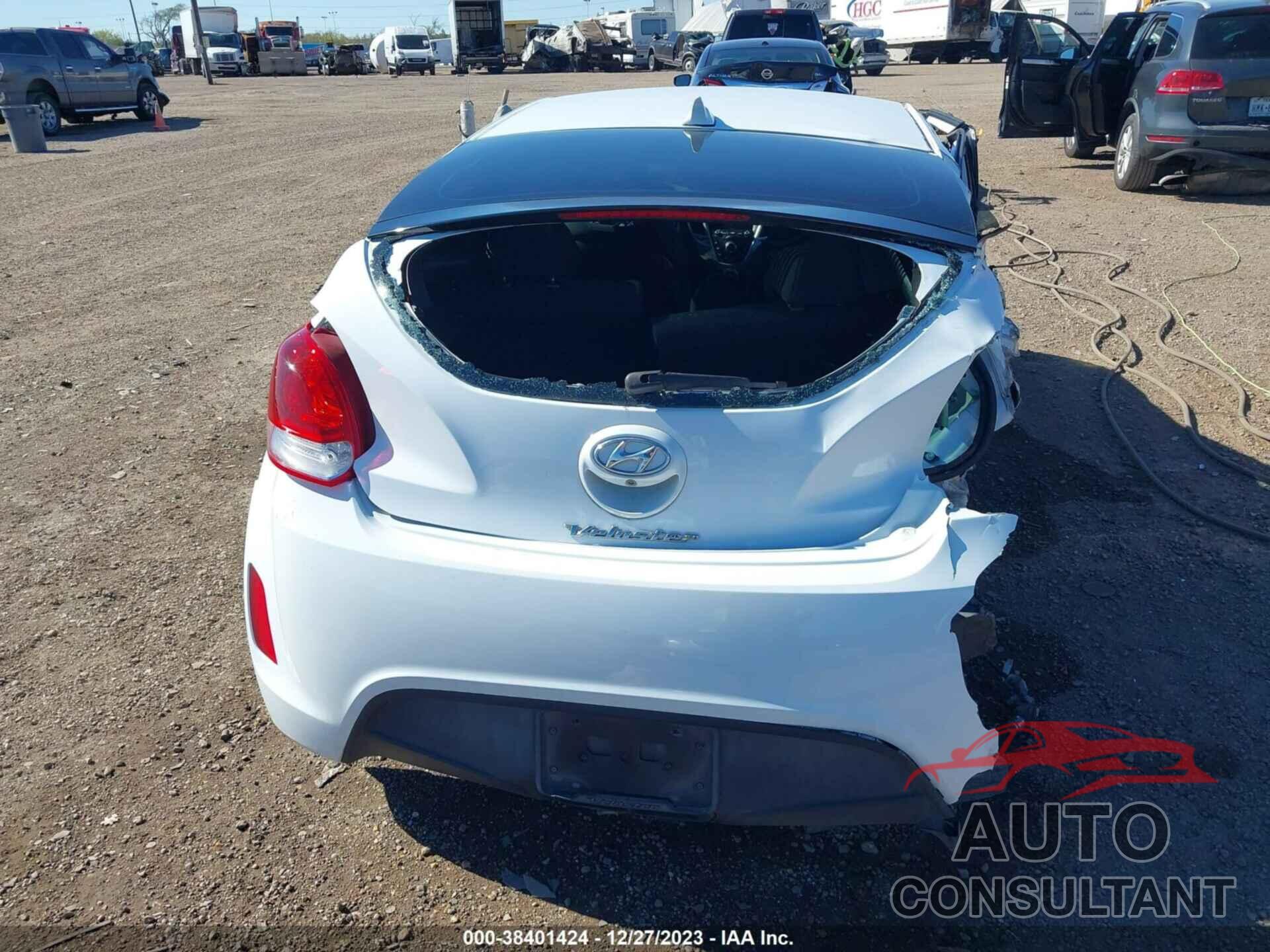 HYUNDAI VELOSTER 2016 - KMHTC6AD6GU292518