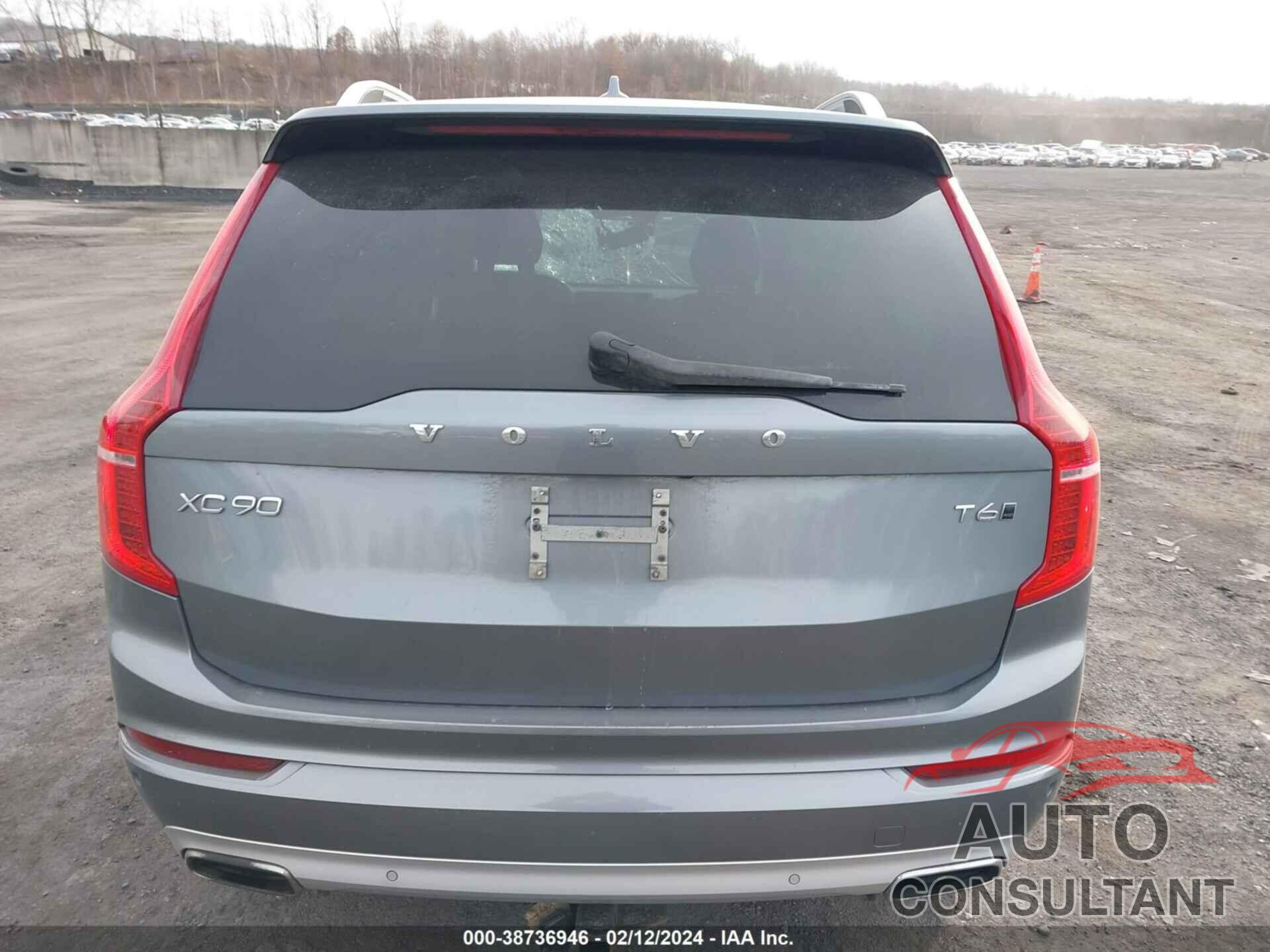 VOLVO XC90 2016 - YV4A22PK4G1087131