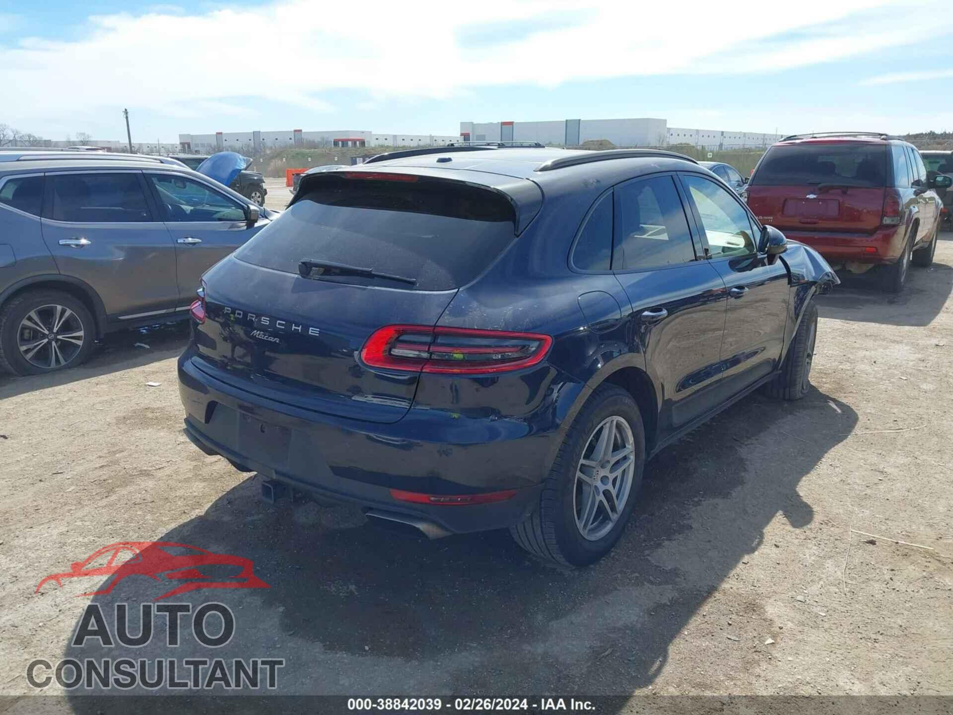 PORSCHE MACAN 2017 - WP1AA2A52HLB82557
