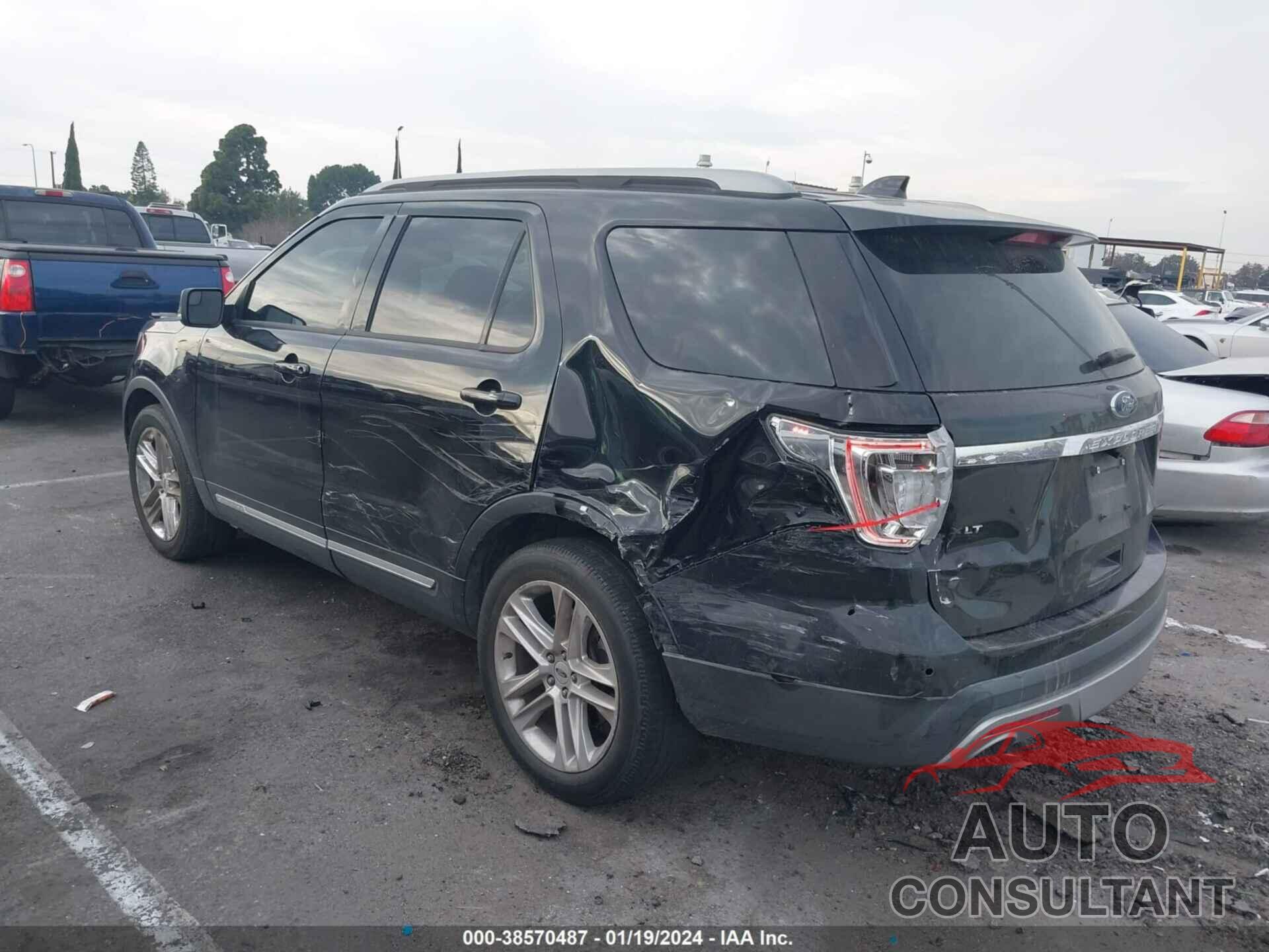 FORD EXPLORER 2017 - 1FM5K7D82HGD12621