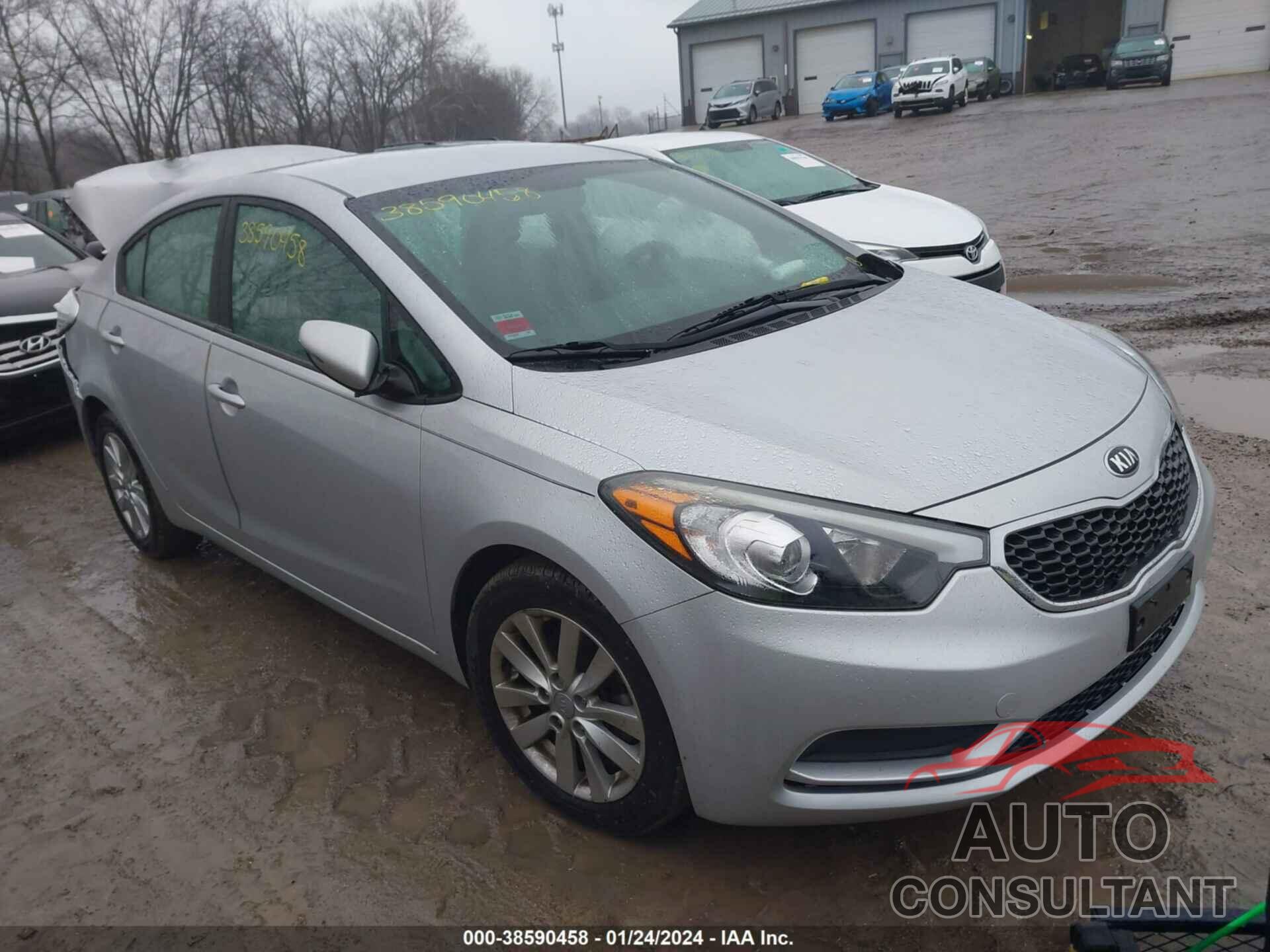 KIA FORTE 2016 - KNAFX4A69G5504234