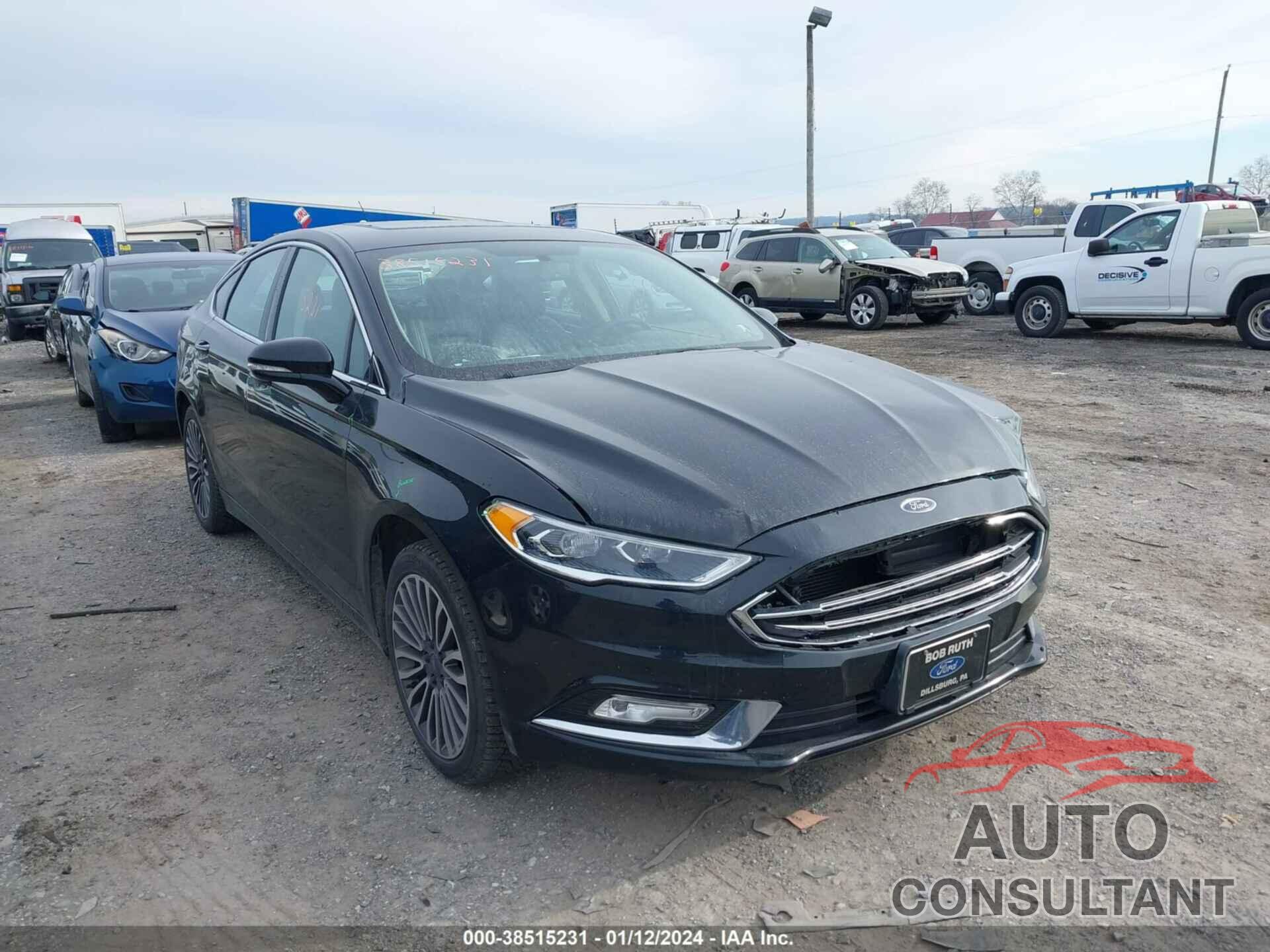 FORD FUSION 2017 - 3FA6P0T9XHR322548