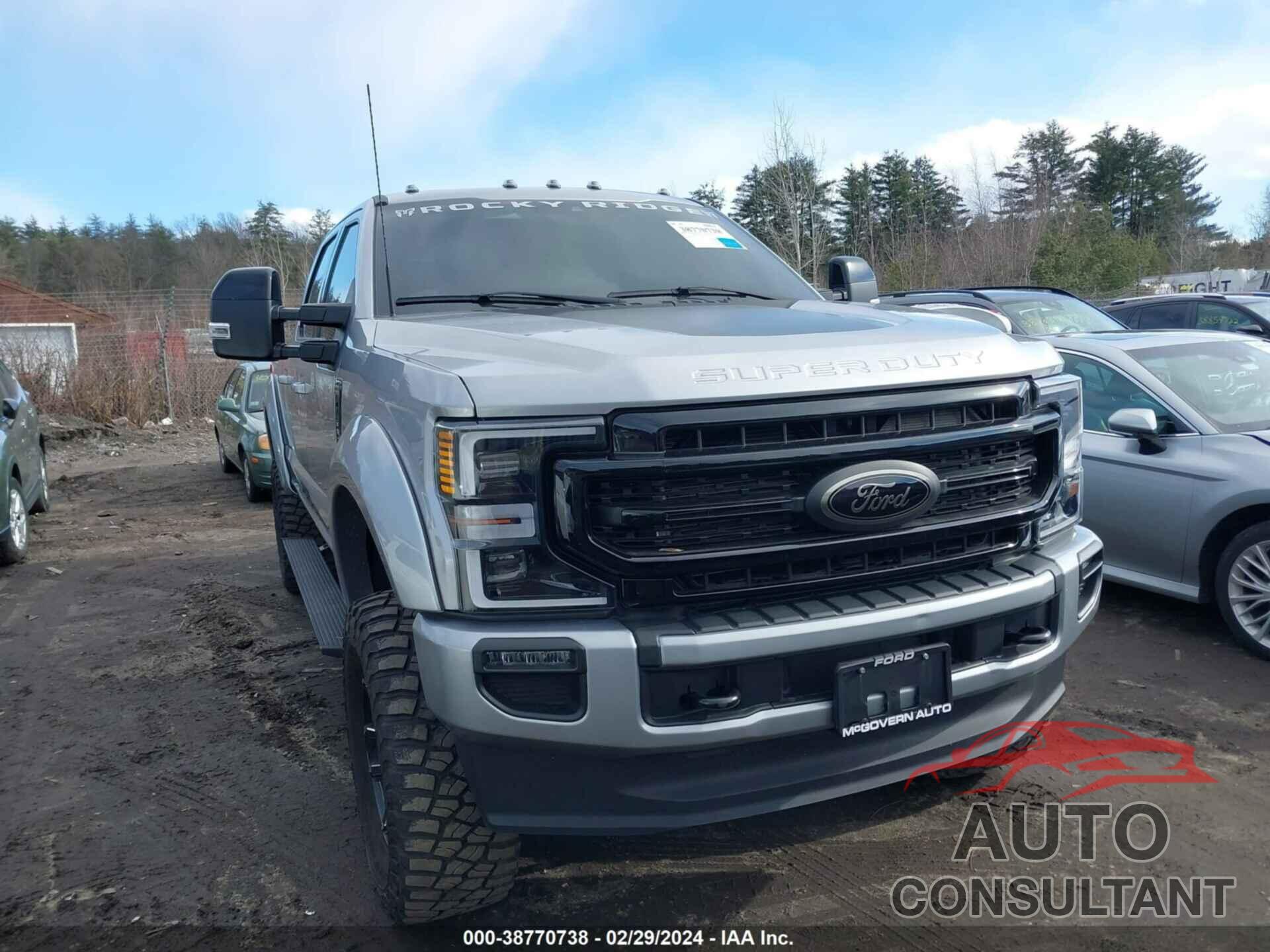 FORD F-250 2022 - 1FT8W2BT2NEC29374