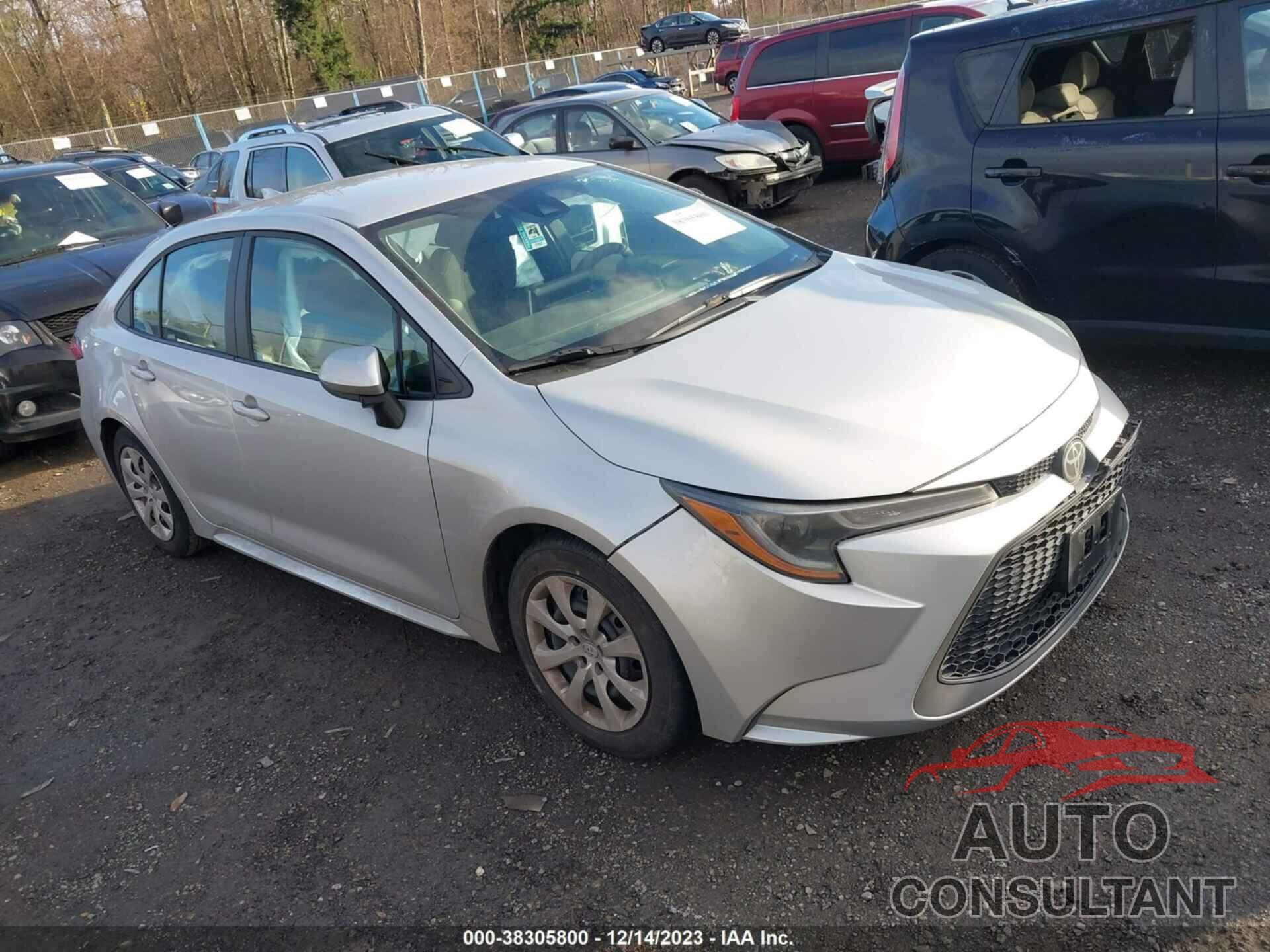 TOYOTA COROLLA 2021 - 5YFEPMAE8MP263237