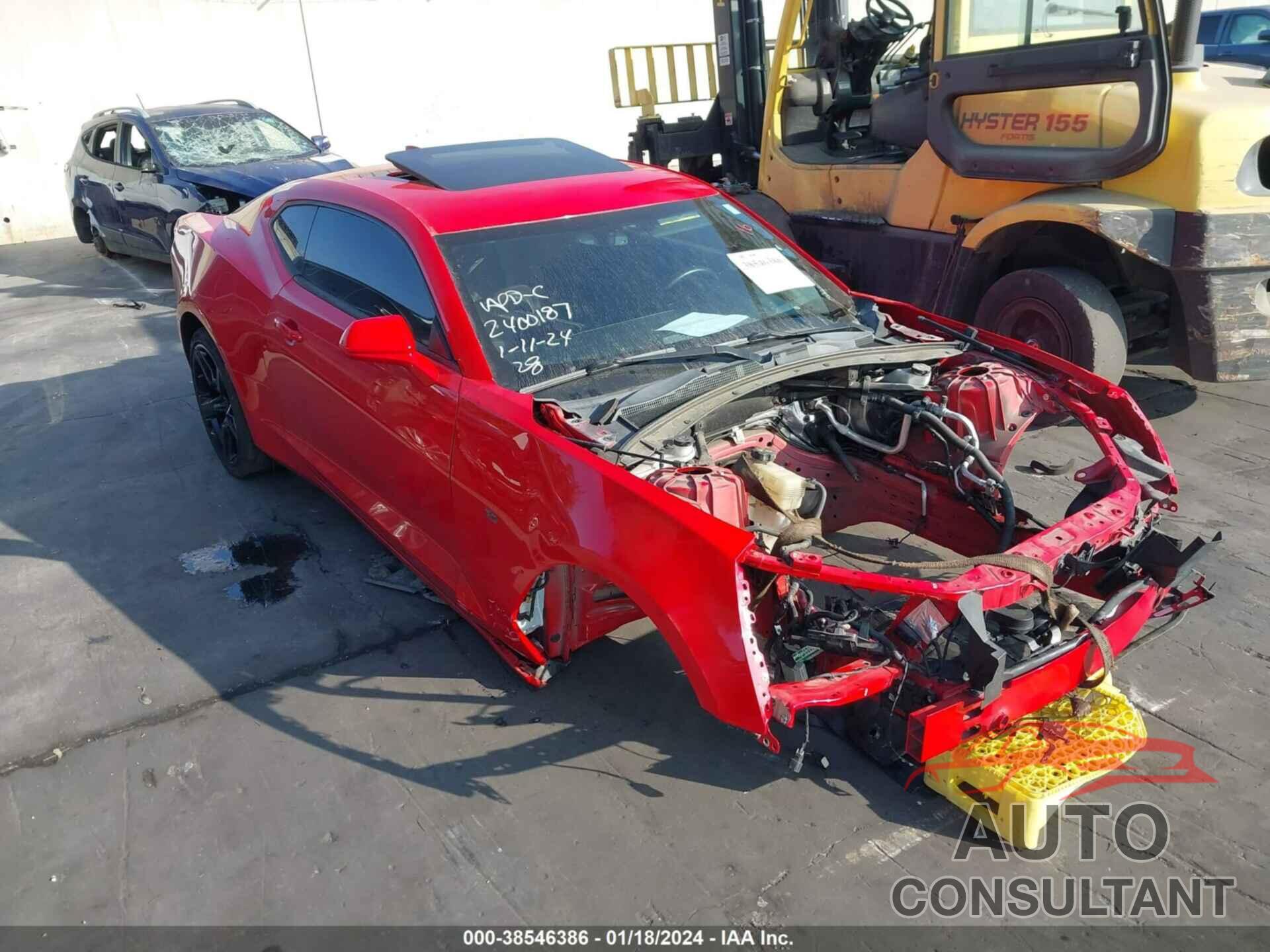 CHEVROLET CAMARO 2016 - 1G1FH1R76G0182329