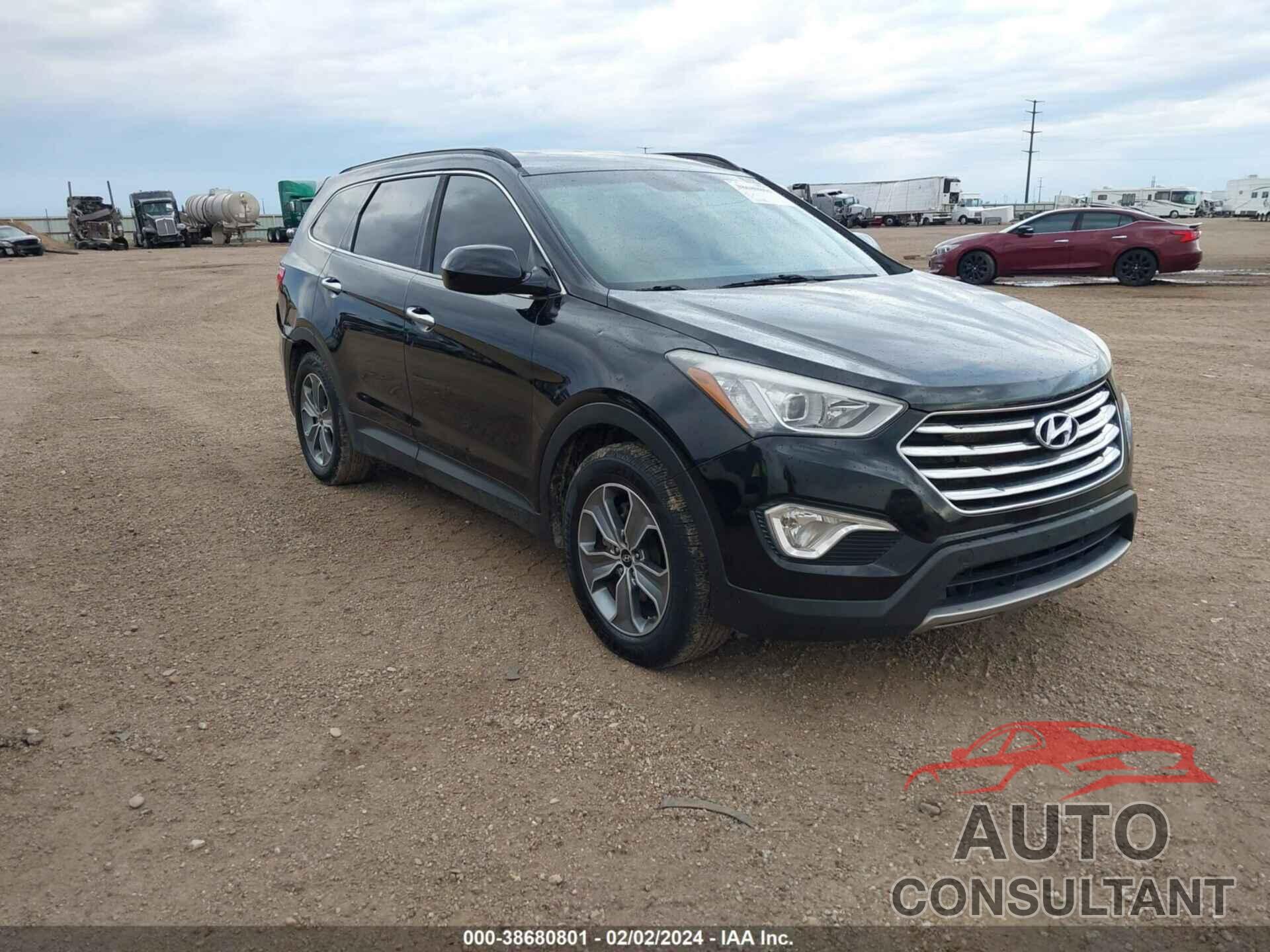 HYUNDAI SANTA FE 2016 - KM8SM4HF9GU146179