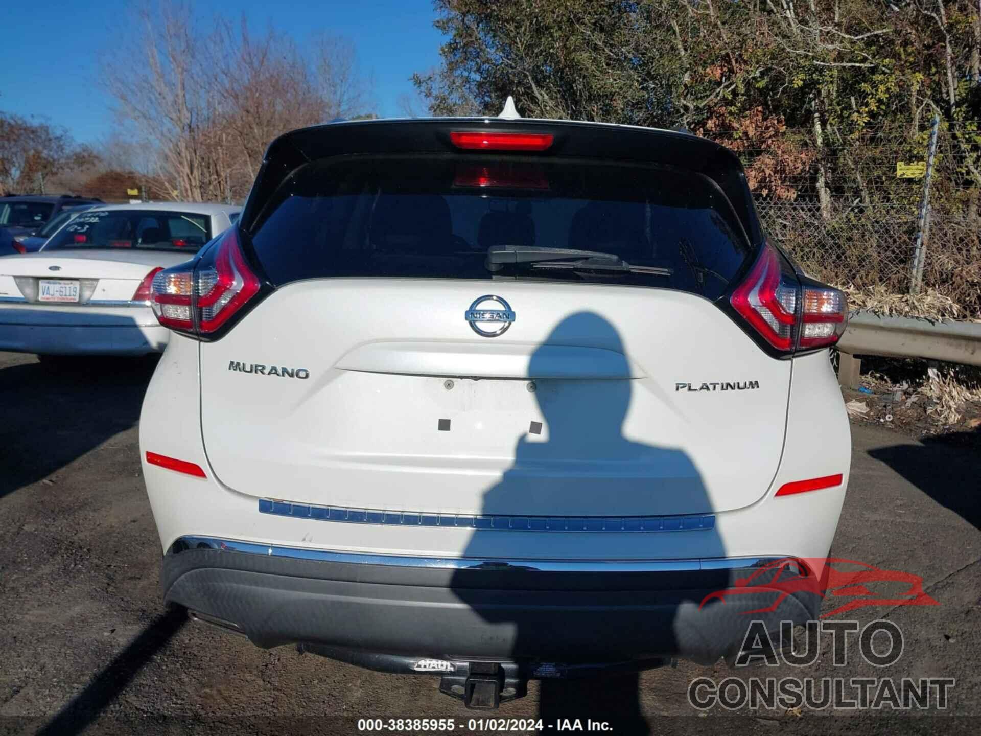 NISSAN MURANO 2017 - 5N1AZ2MG6HN197392