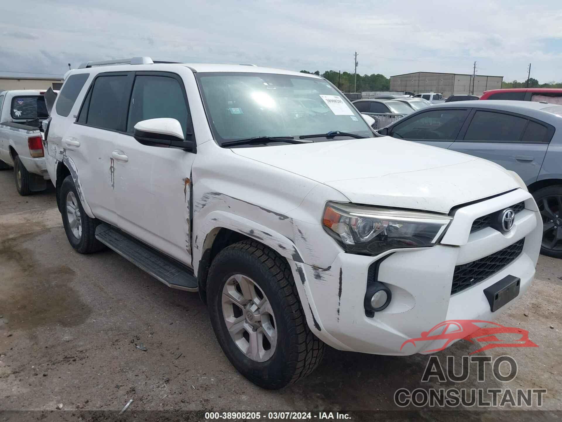 TOYOTA 4RUNNER 2016 - JTEZU5JR9G5118935