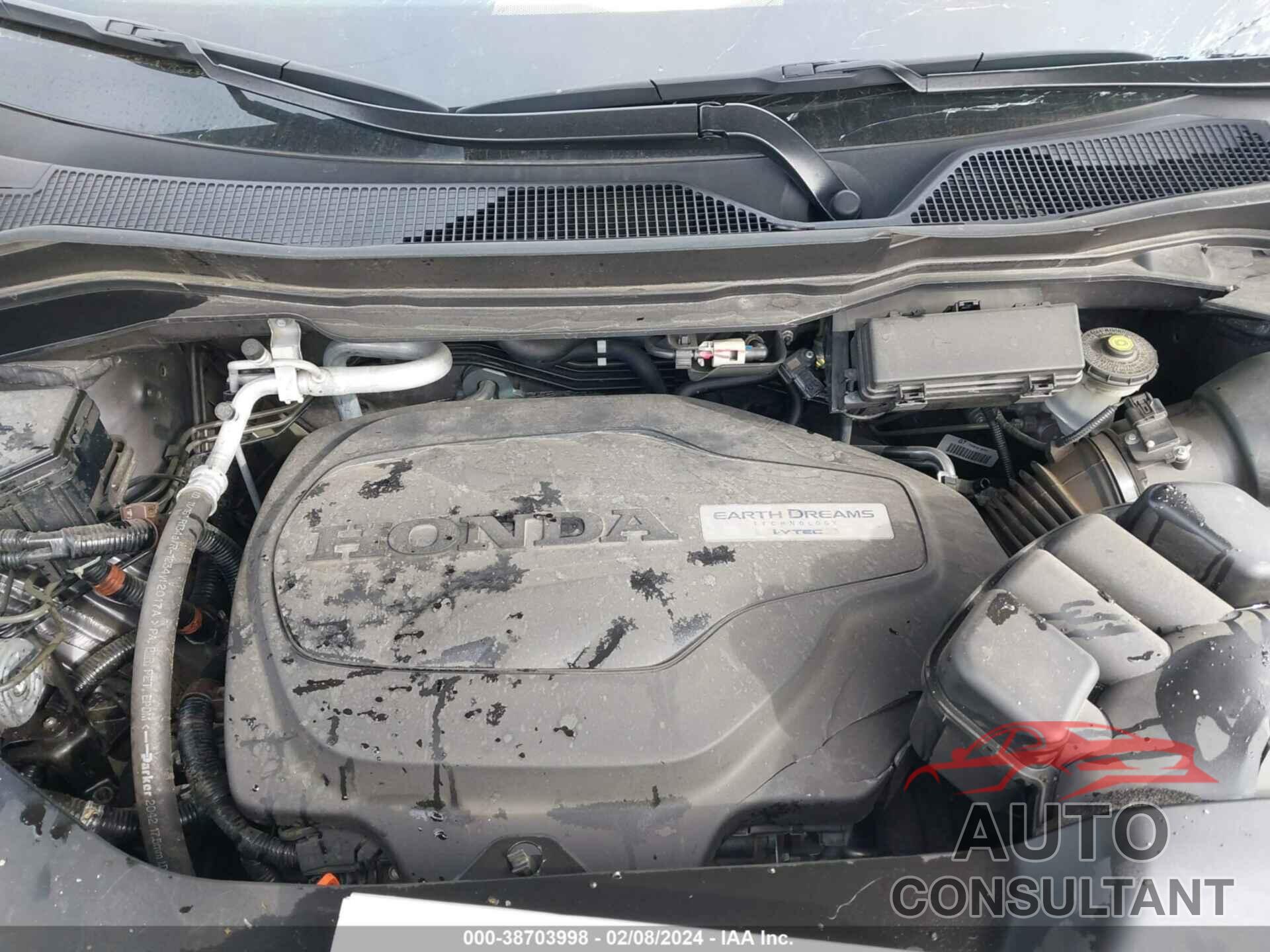 HONDA PILOT 2017 - 5FNYF6H9XHB066799