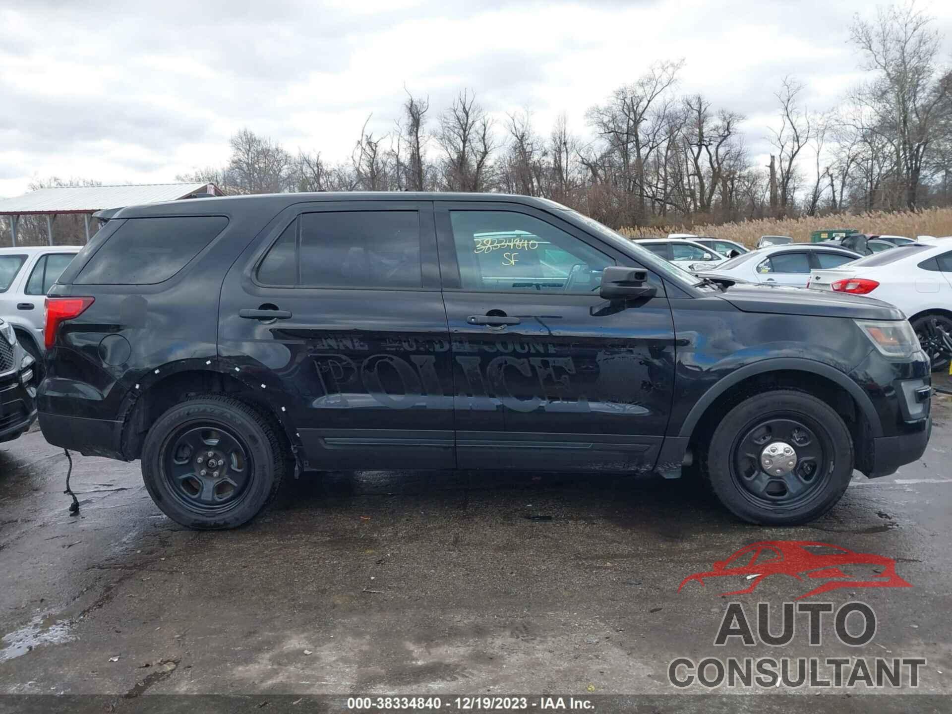 FORD UTILITY POLICE INTERCEPTOR 2016 - 1FM5K8AR6GGD31092