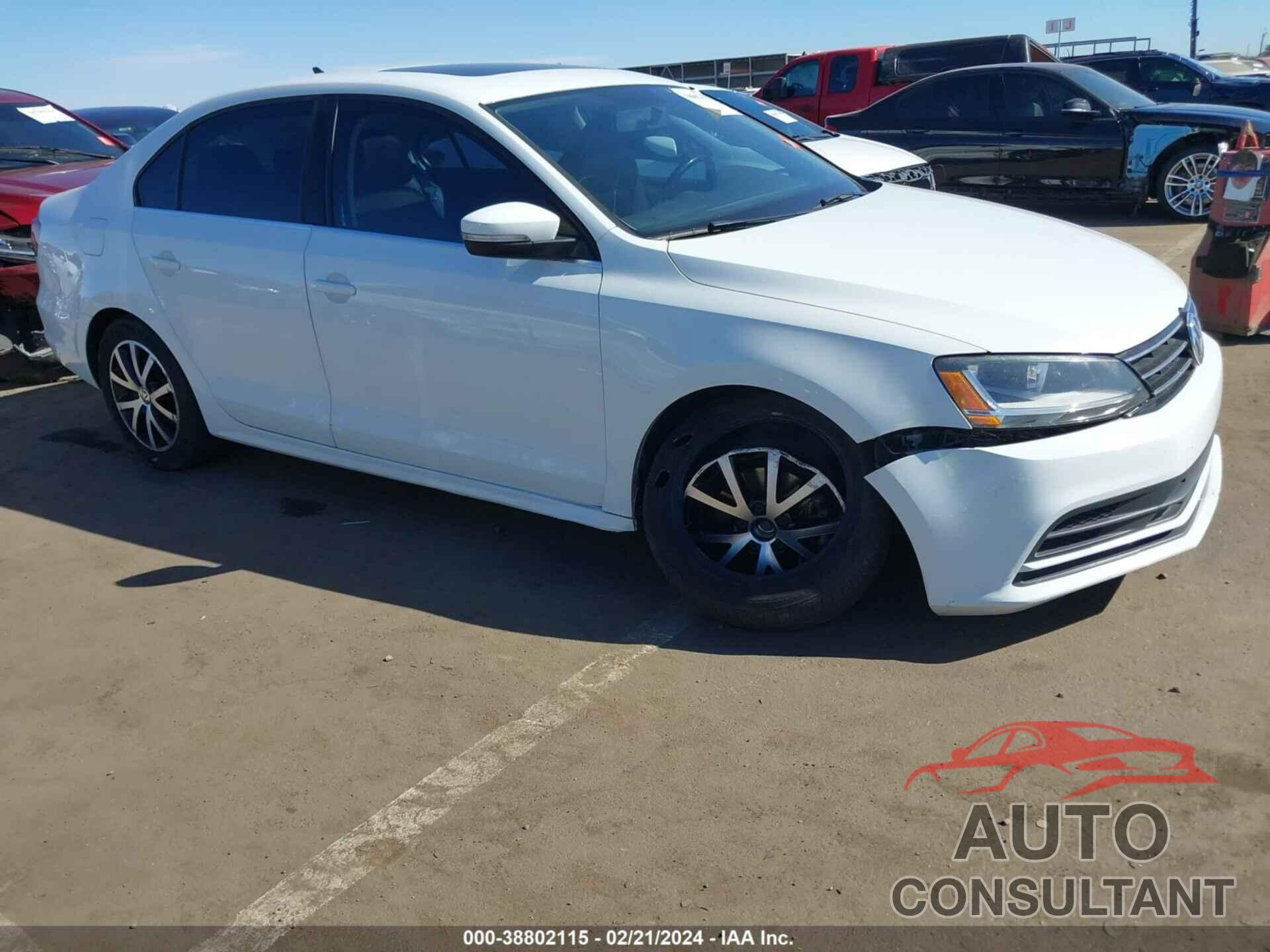 VOLKSWAGEN JETTA 2017 - 3VWDB7AJ6HM403482