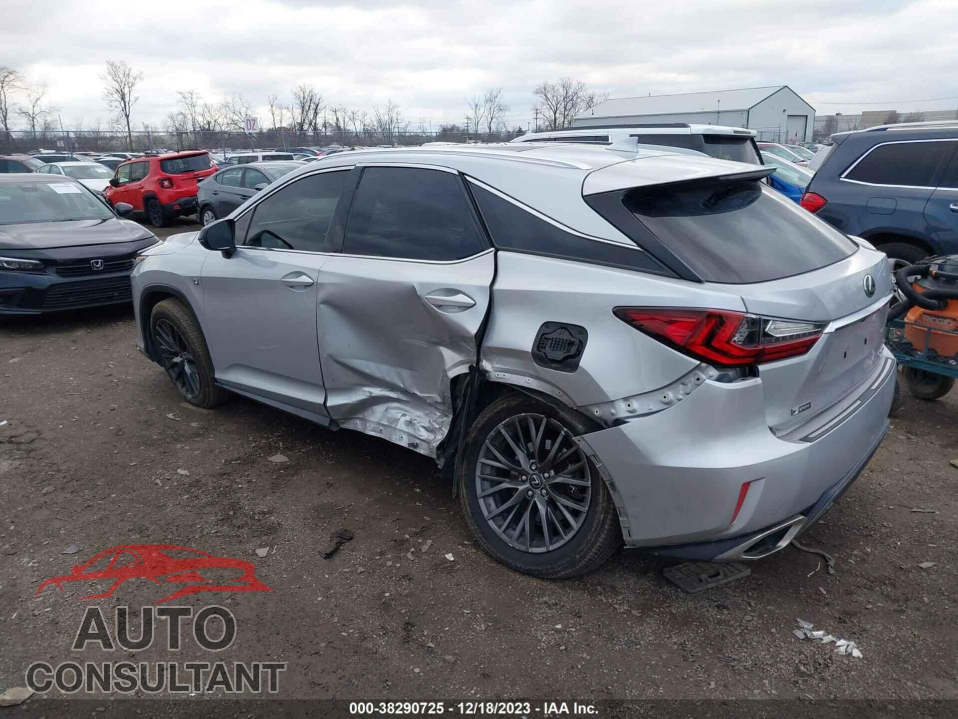 LEXUS RX 350 2017 - 2T2BZMCA2HC114959
