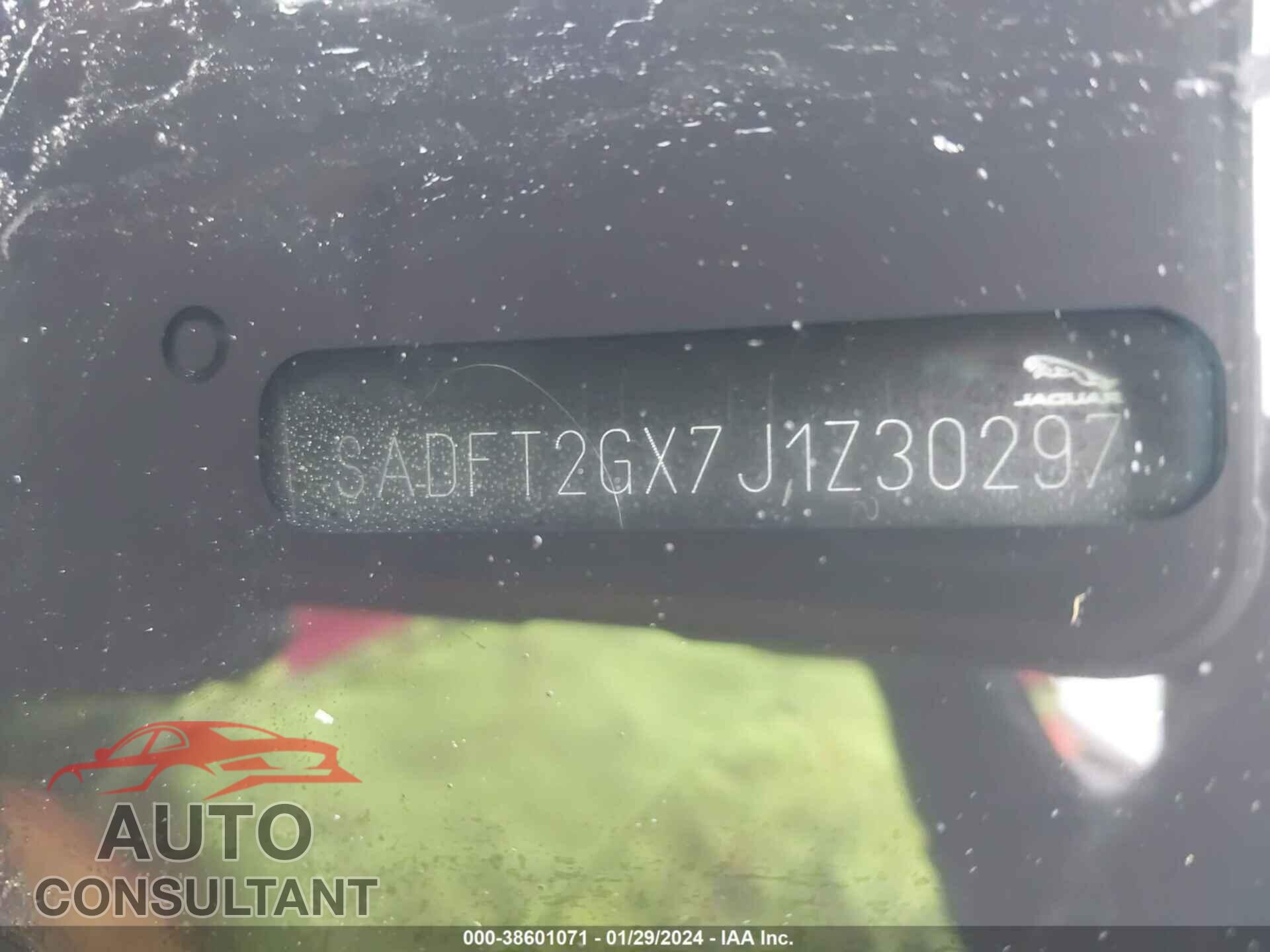 JAGUAR E-PACE 2018 - SADFT2GX7J1Z30297