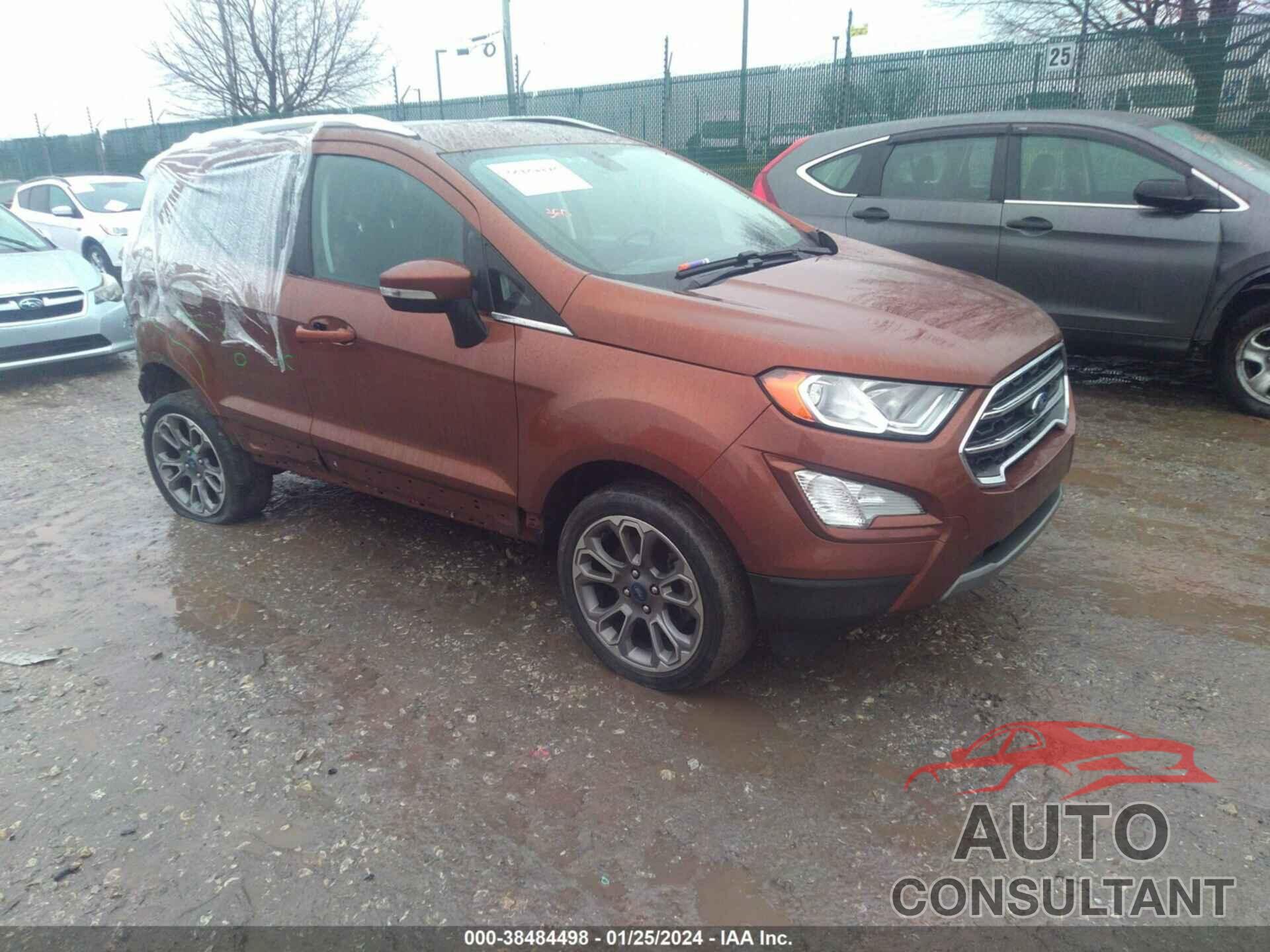 FORD ECOSPORT 2019 - MAJ6S3KLXKC252567