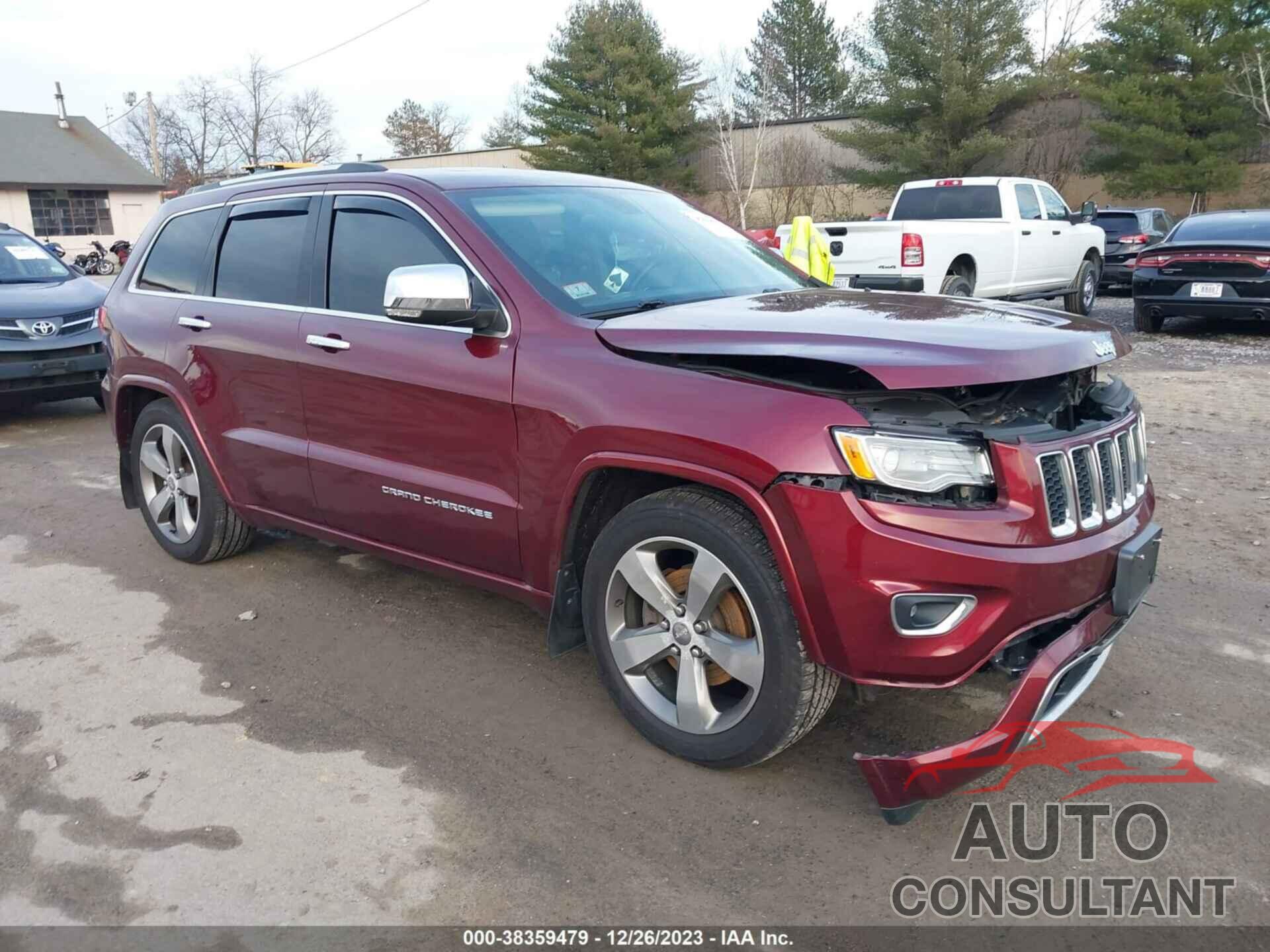 JEEP GRAND CHEROKEE 2016 - 1C4RJFCG6GC356168