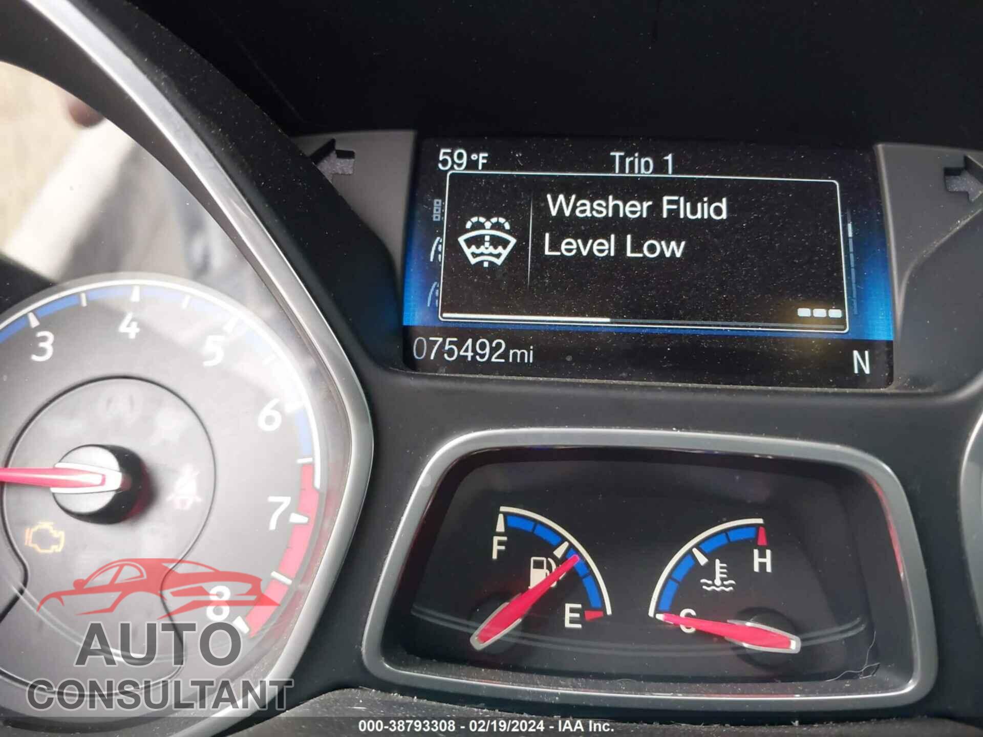 FORD FOCUS RS 2017 - WF0DP3TH5H4124234
