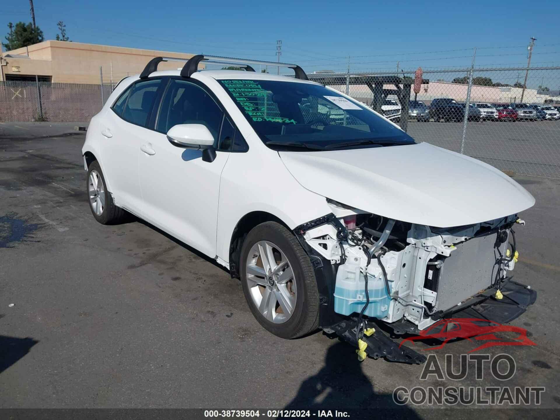 TOYOTA COROLLA 2022 - JTND4MBE1N3179947