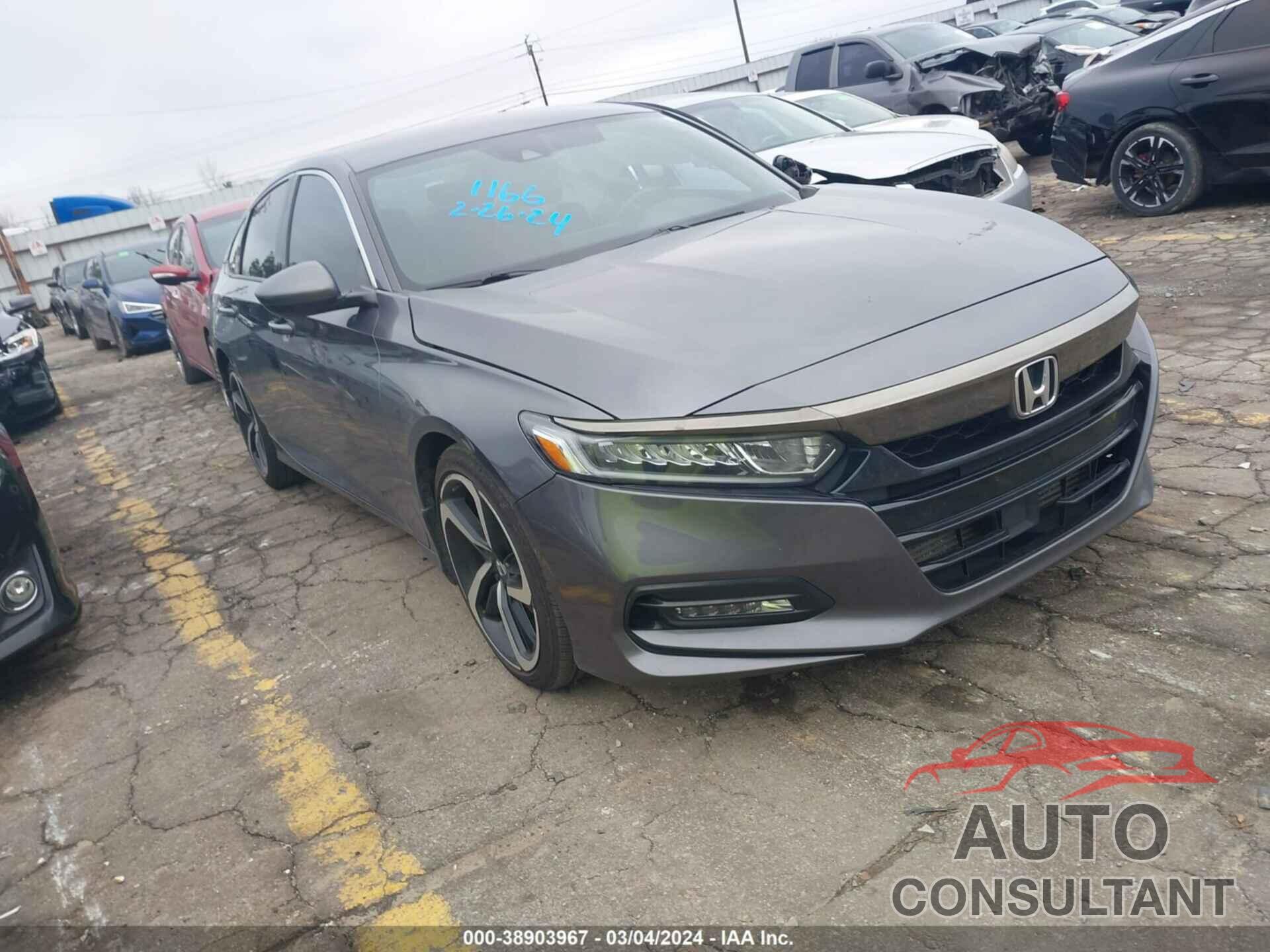 HONDA ACCORD 2020 - 1HGCV1F39LA111166