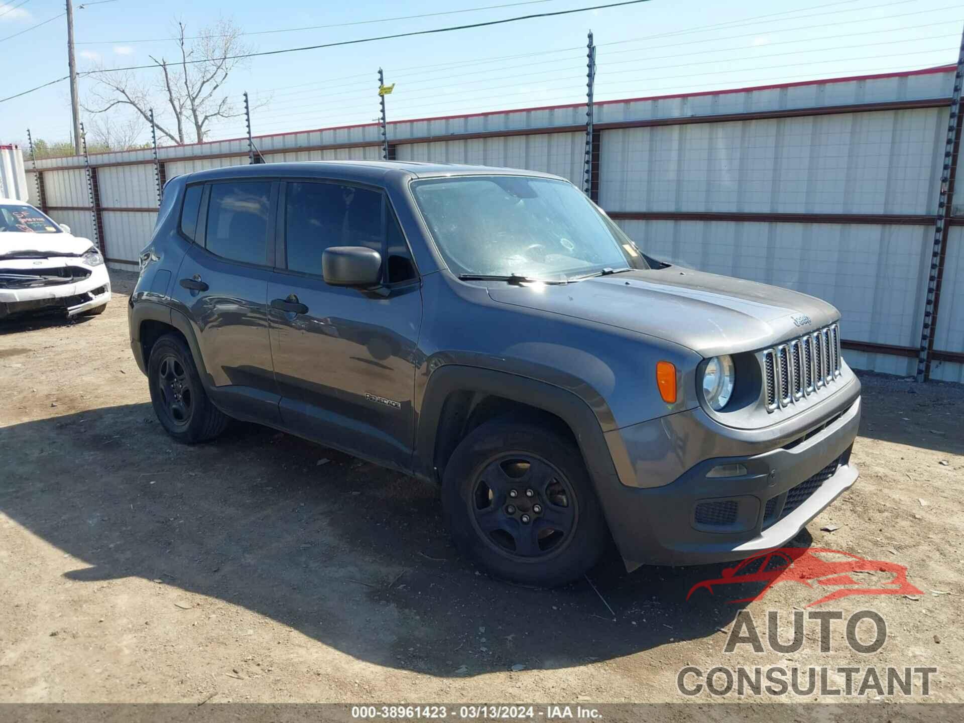 JEEP RENEGADE 2016 - ZACCJAAW1GPC57997