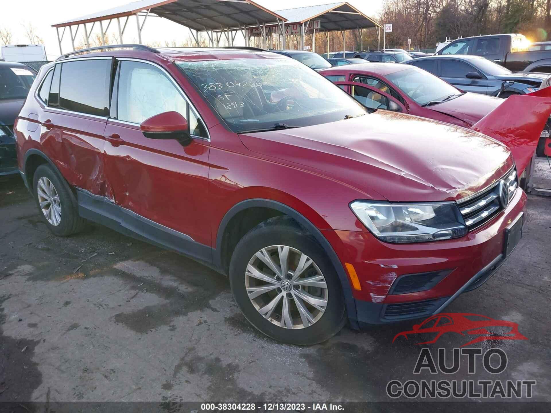 VOLKSWAGEN TIGUAN 2018 - 3VV3B7AXXJM113109