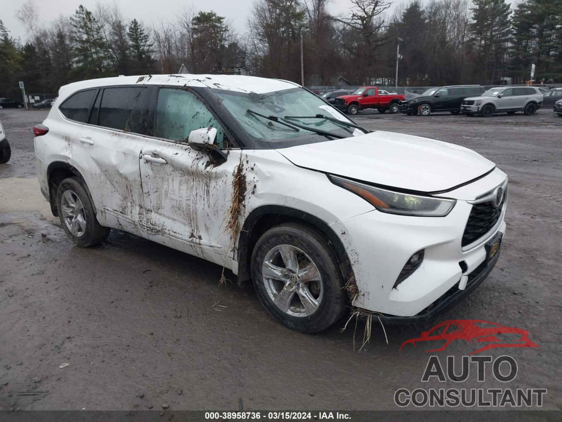 TOYOTA HIGHLANDER 2021 - 5TDBZRBH1MS077727