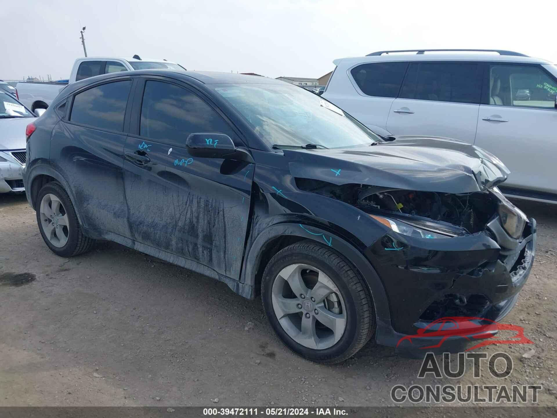 HONDA HR-V 2021 - 3CZRU5H38MM719176