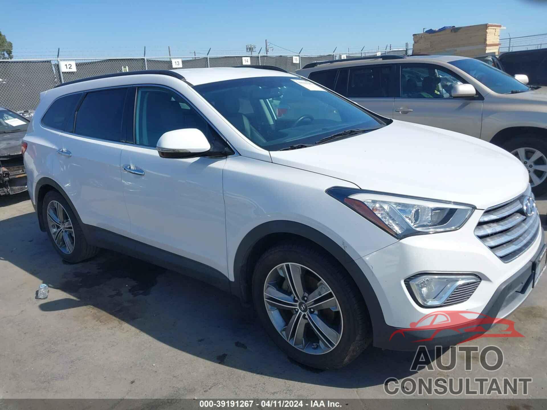 HYUNDAI SANTA FE 2016 - KM8SN4HF5GU158584