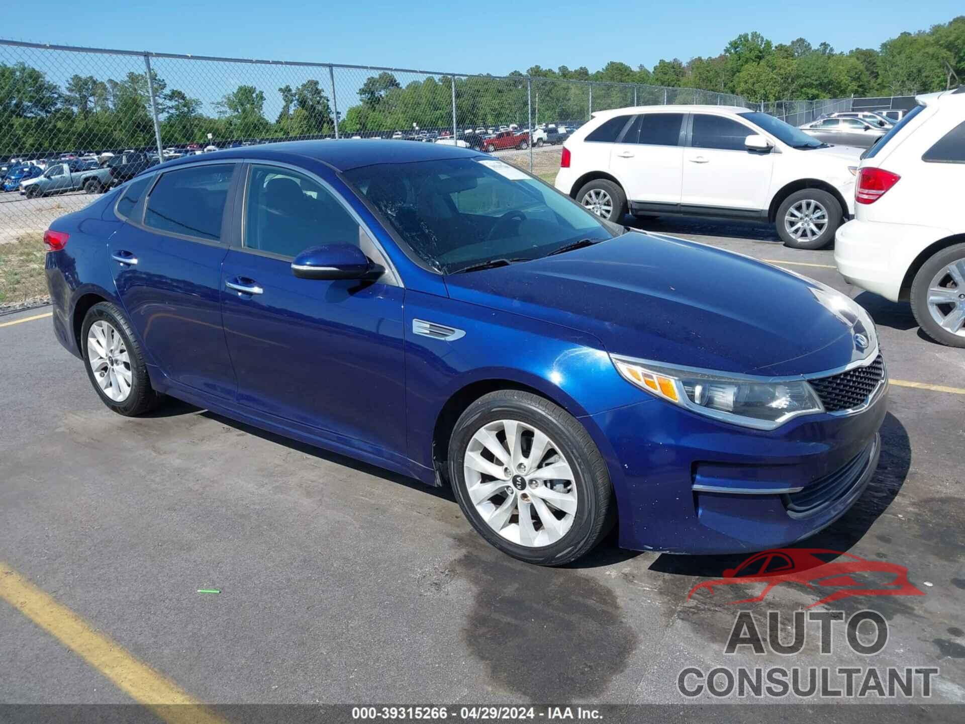 KIA OPTIMA 2017 - 5XXGT4L3XHG172601