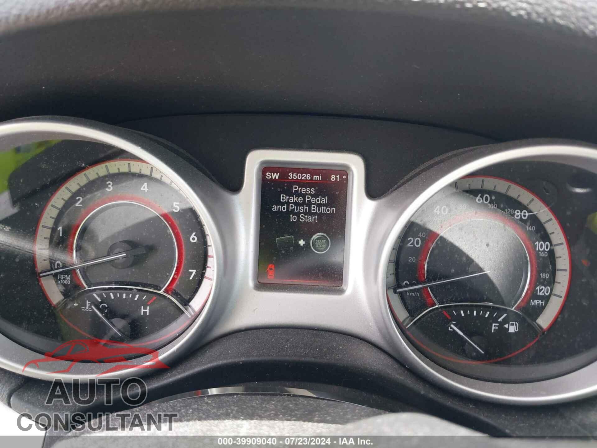 DODGE JOURNEY 2017 - 3C4PDCBG7HT705455