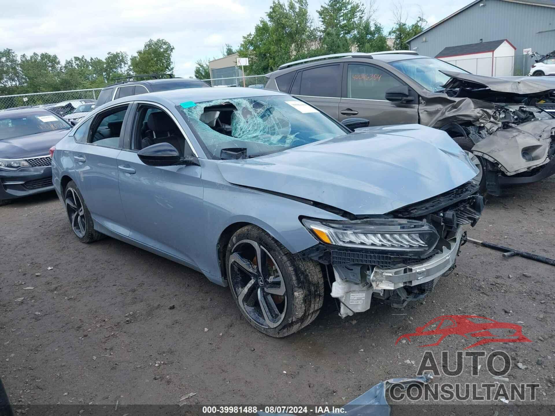 HONDA ACCORD 2022 - 1HGCV1F39NA053918