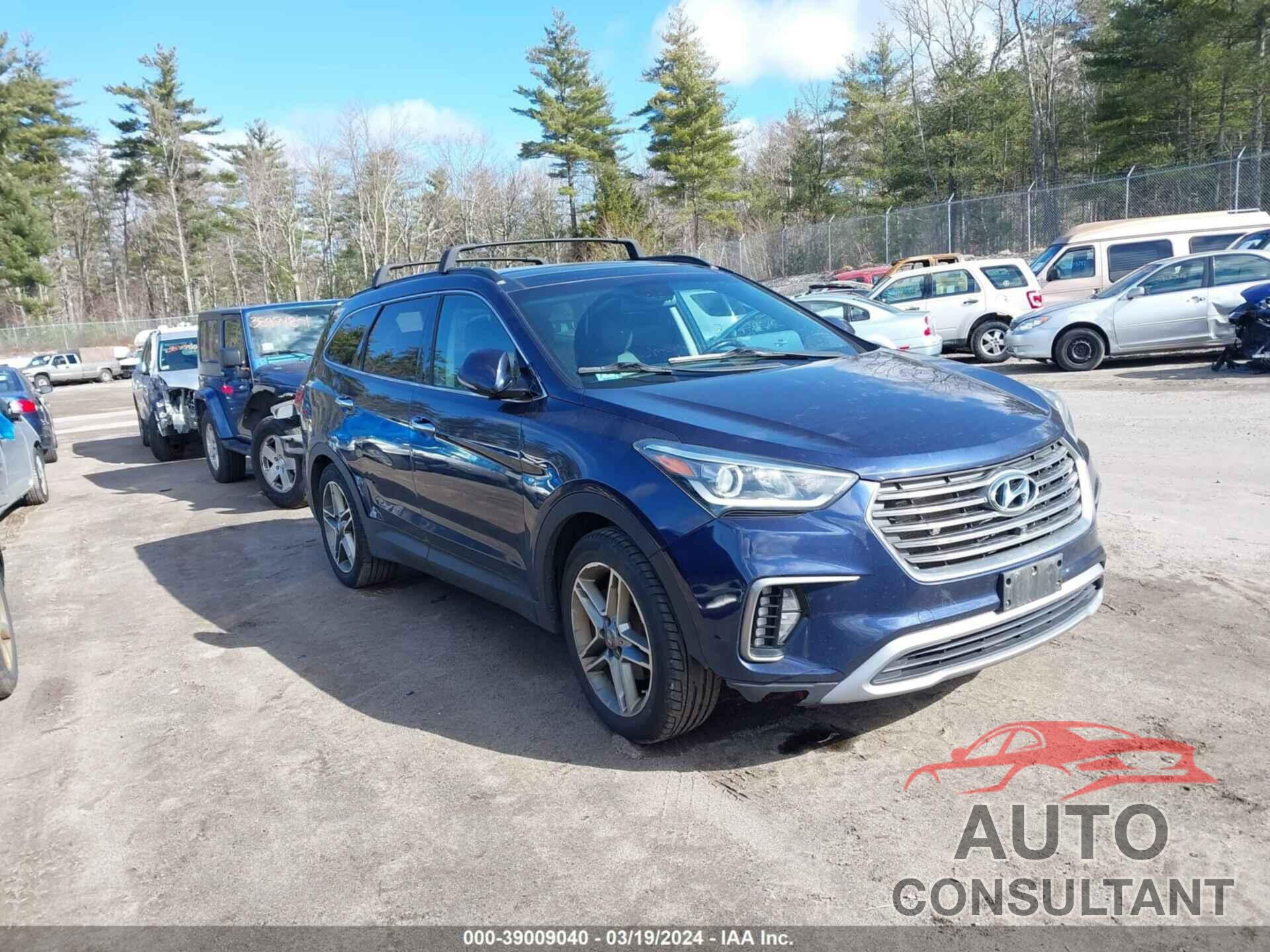 HYUNDAI SANTA FE 2017 - KM8SRDHF7HU222534