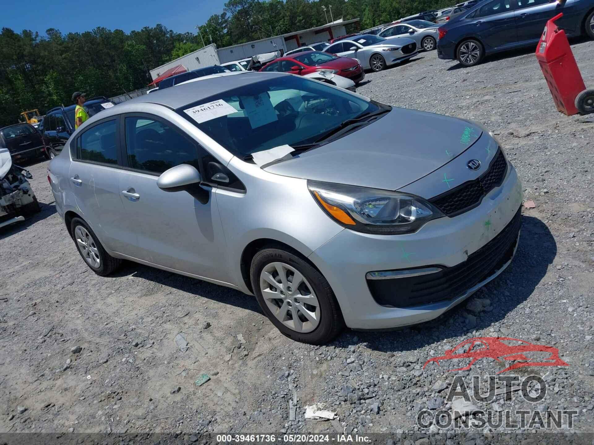 KIA RIO 2017 - KNADM4A35H6015234