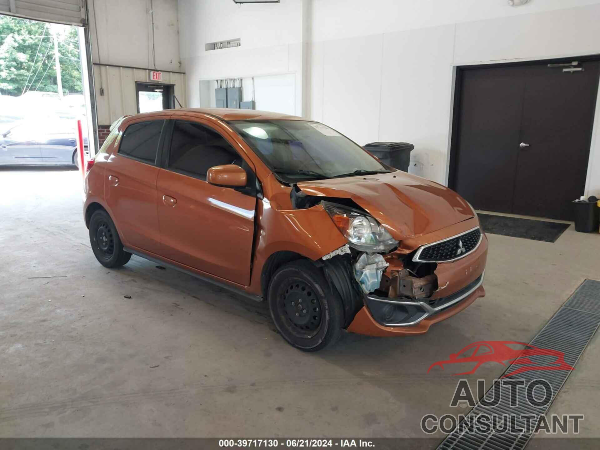 MITSUBISHI MIRAGE 2019 - ML32A3HJ1KH015568