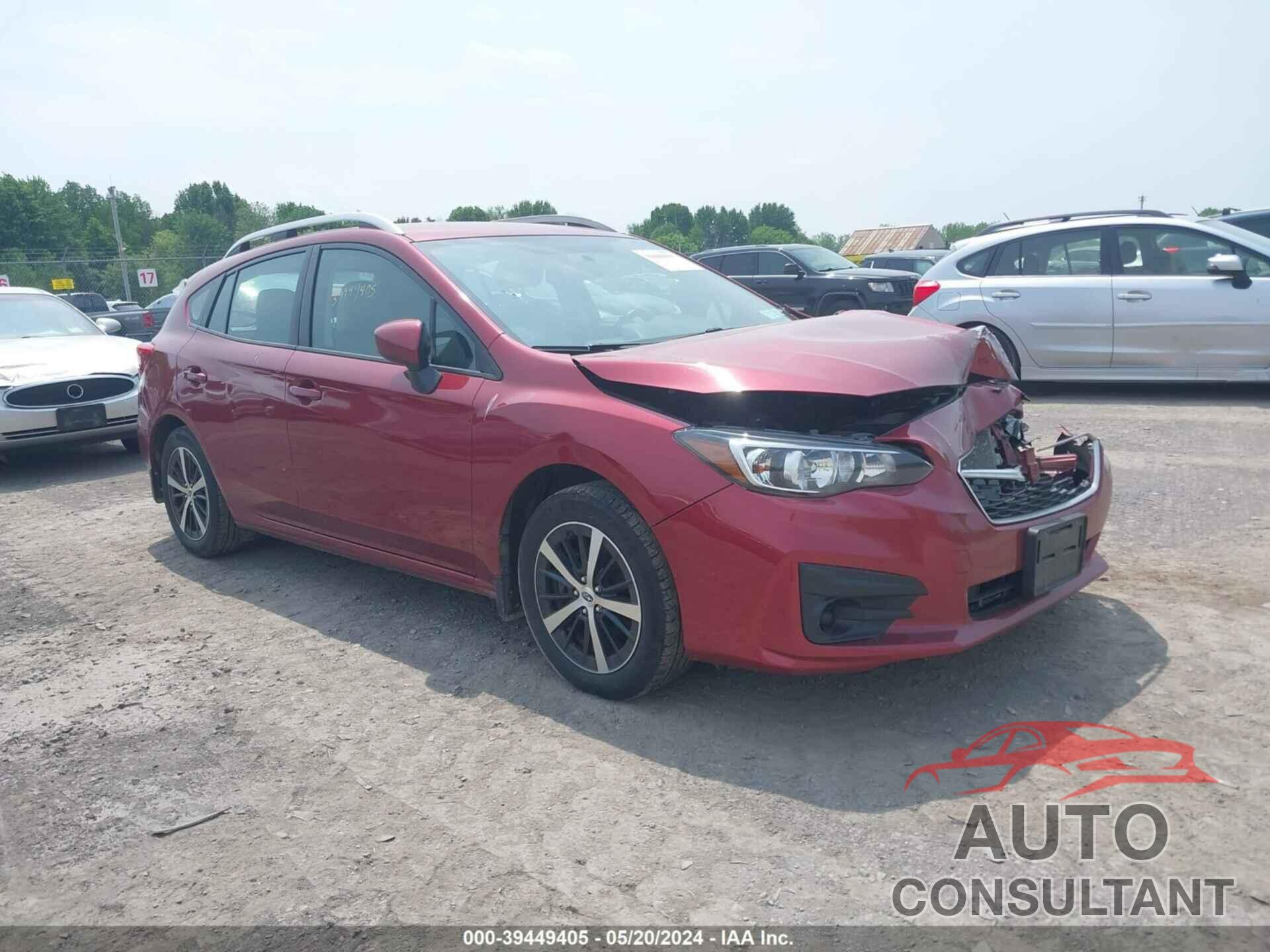 SUBARU IMPREZA 2019 - 4S3GTAC67K3763114